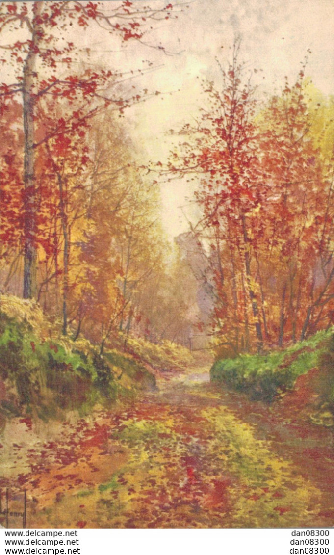 TABLEAU REPRESENTANT UN CHEMIN EN FORET - Paintings