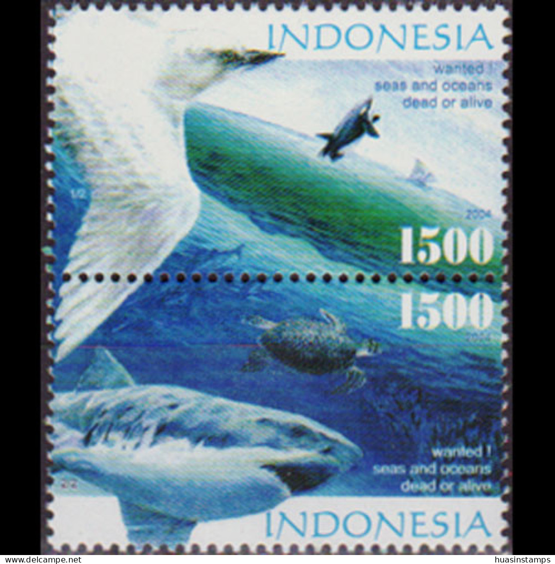 INDONESIA 2004 - Scott# 2061 Environment Set Of 2 MNH - Indonésie