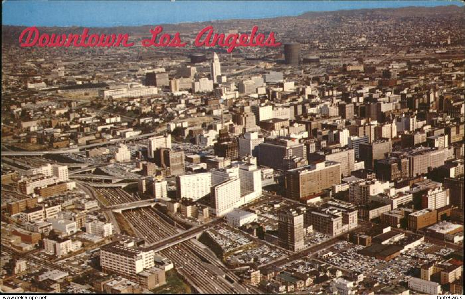 11311938 Los_Angeles_California Downtown Aerial View - Sonstige & Ohne Zuordnung