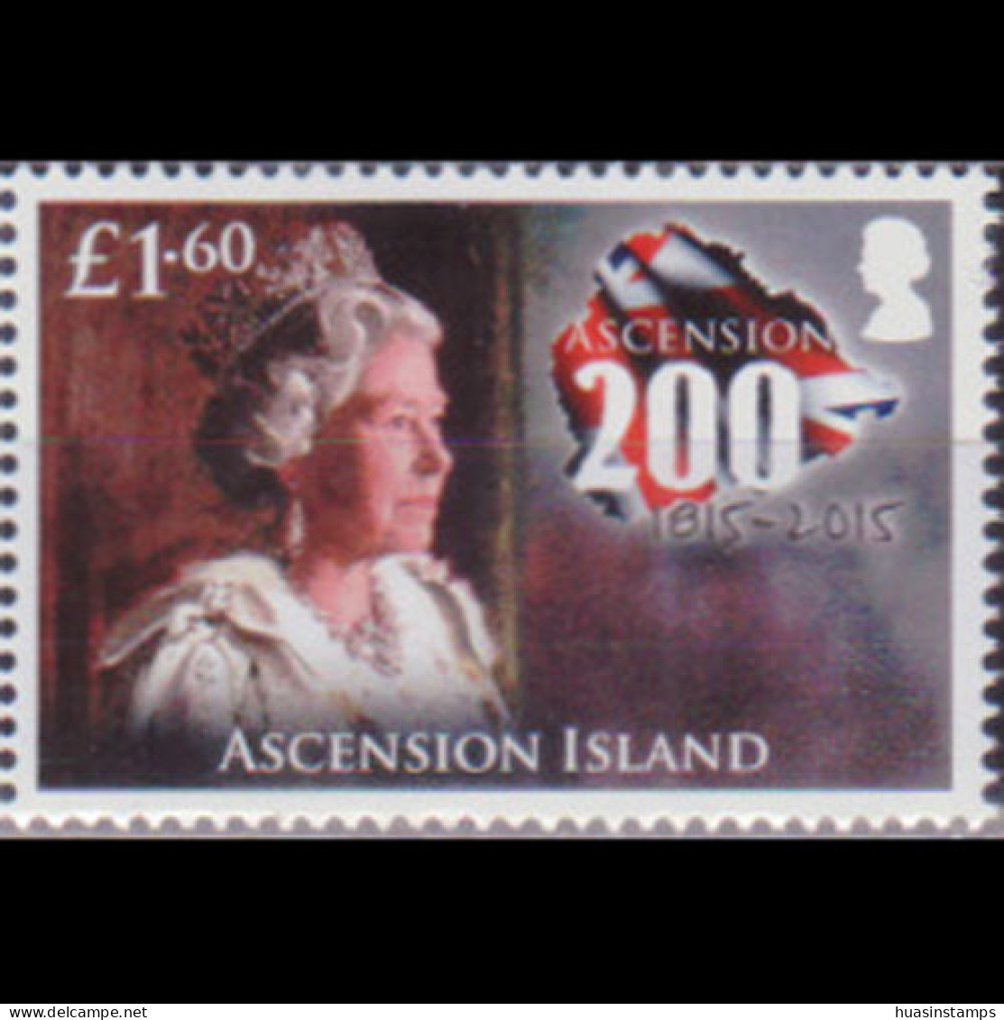 ASCENSION 2015 - Scott# 1148 Settlement-QEII 1.6 Pound MNH - Ascension (Ile De L')