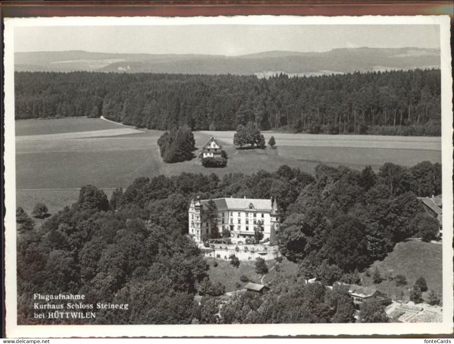 11309929 Huettwilen Kurhaus Schloss Steinegg   Fliegeraufnahme Huettwilen - Altri & Non Classificati