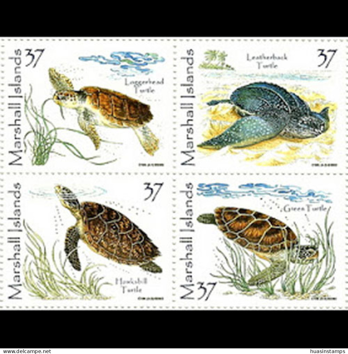 MARSHALL IS. 2002 - Scott# 805 Turtles Set Of 4 MNH - Marshall Islands