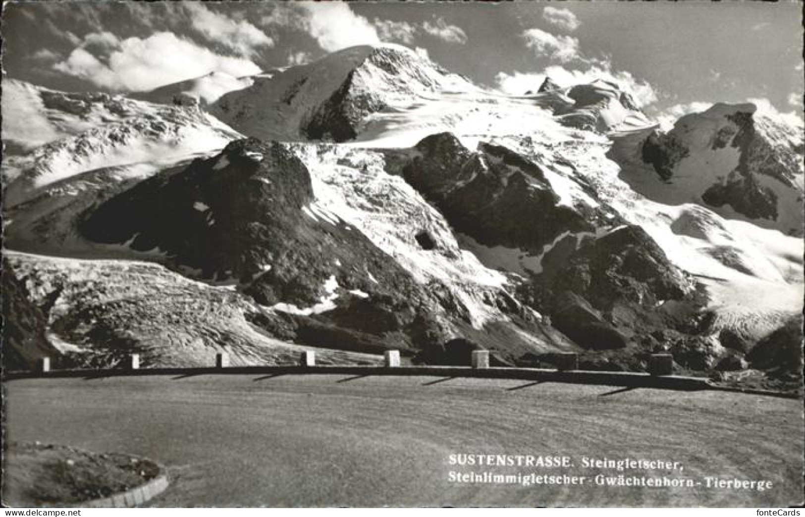 11308324 Sustenstrasse Steingletscher Tierberge Sustenstrasse - Autres & Non Classés