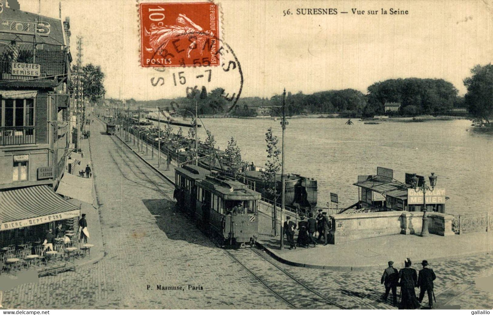 SURESNES VUE SUR LA SEINE - Suresnes