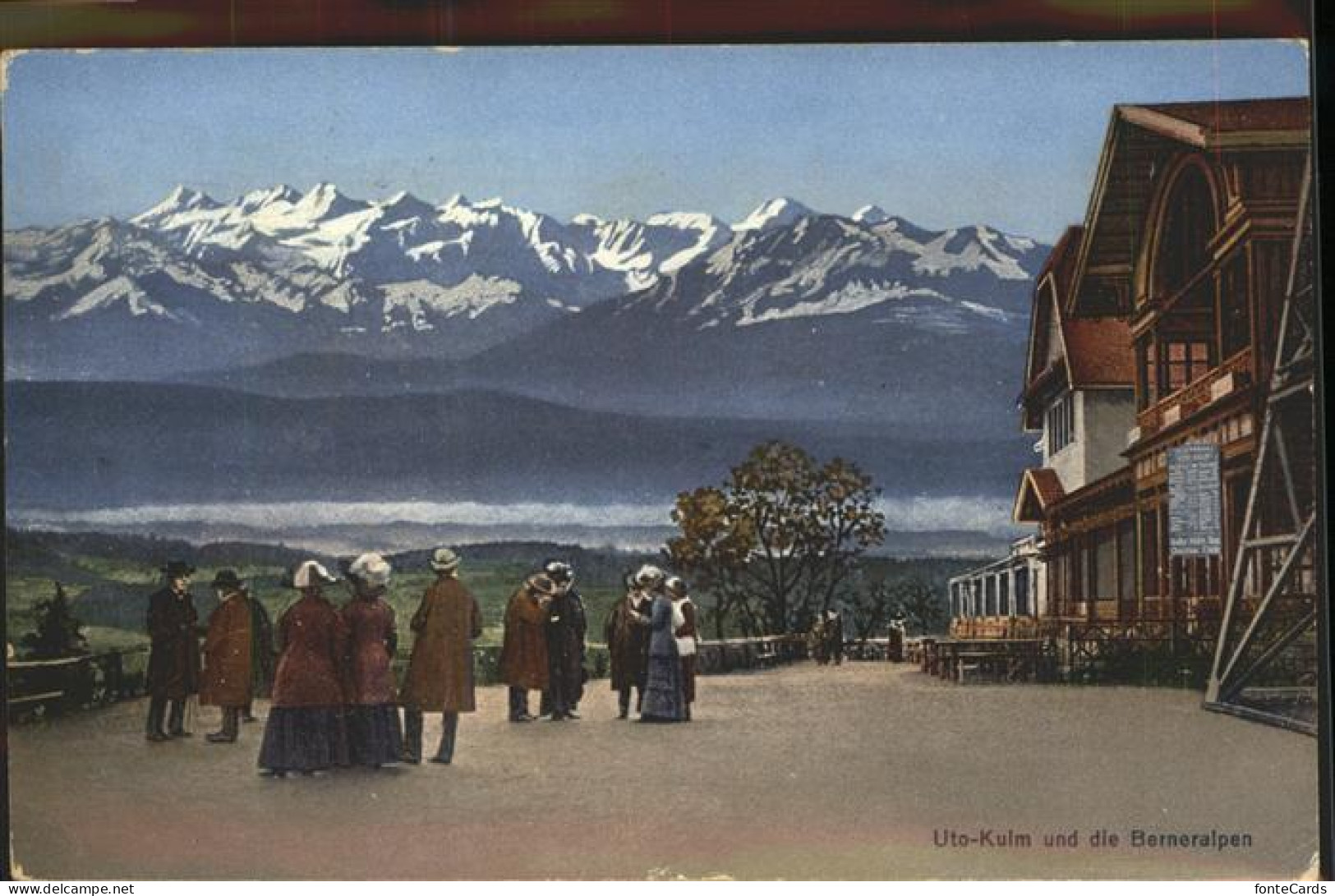 11306439 Zuerich Utokulm Aussichtsturm Uetliberg Berner Alpen Zuerich - Other & Unclassified