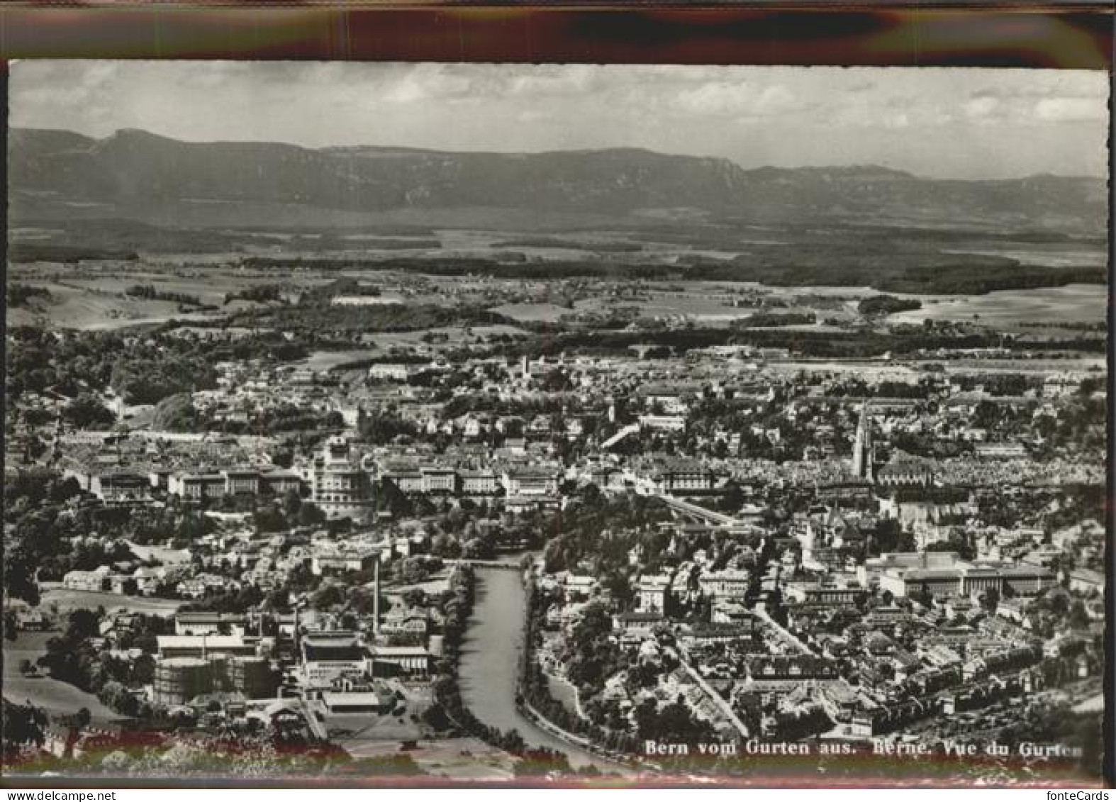 11306434 Bern BE Teilansicht Blick Vom Gurten Aare Bern - Sonstige & Ohne Zuordnung