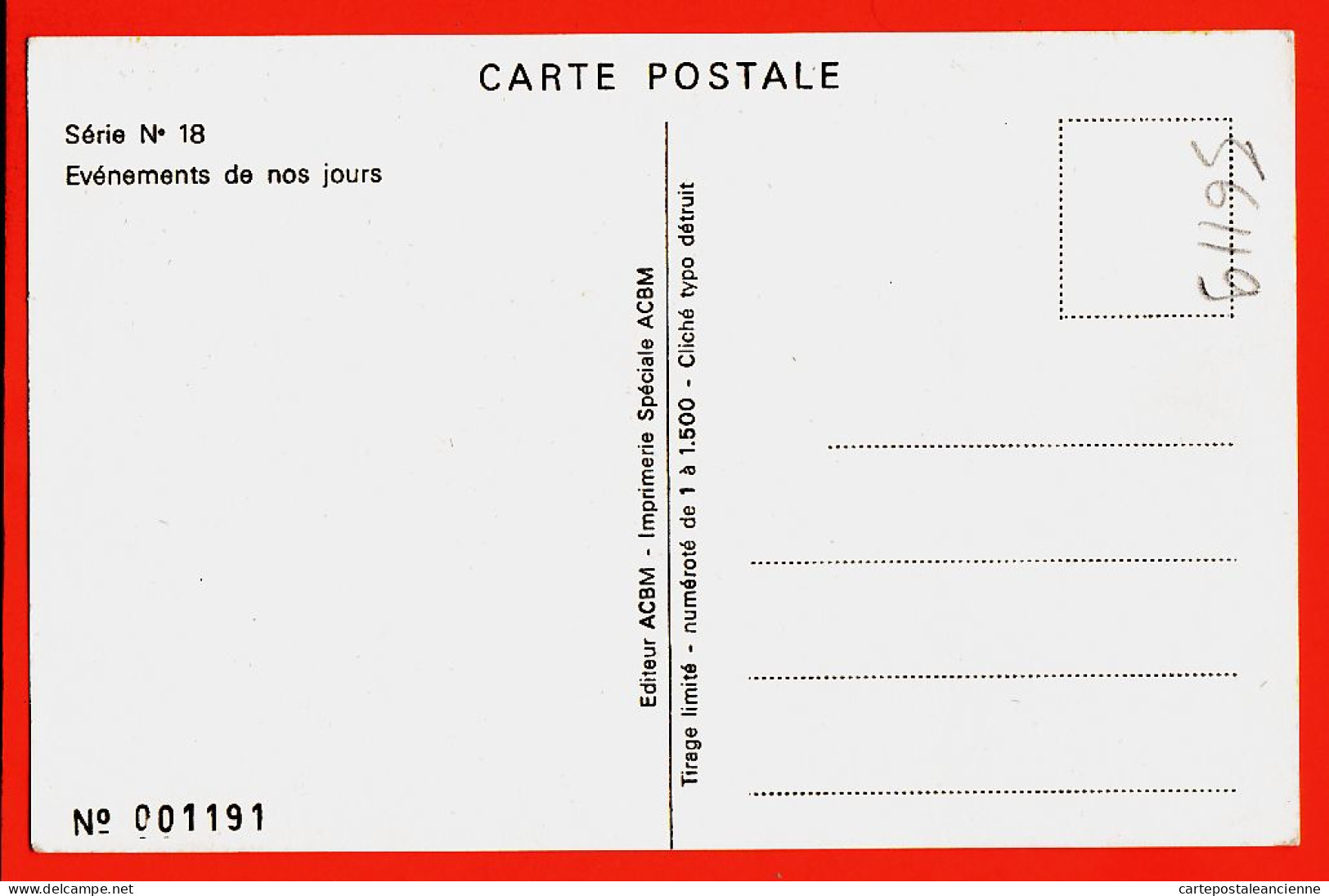 31677 / ⭐ ◉ MARSEILLE 04-03-1983 Suicide René LUCET Directeur Sécu Une Balle Peut En Cacher Une Autre Par KAH Série 18 - Evènements