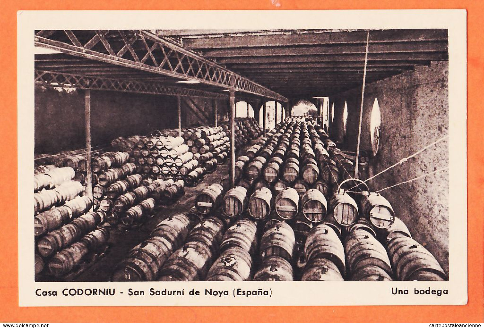 31815 / SAN SADURNI De NOYA Cataluña Casa CODORNIU Una BODEGA De Las Cavas 1930s Cppub España - Barcelona