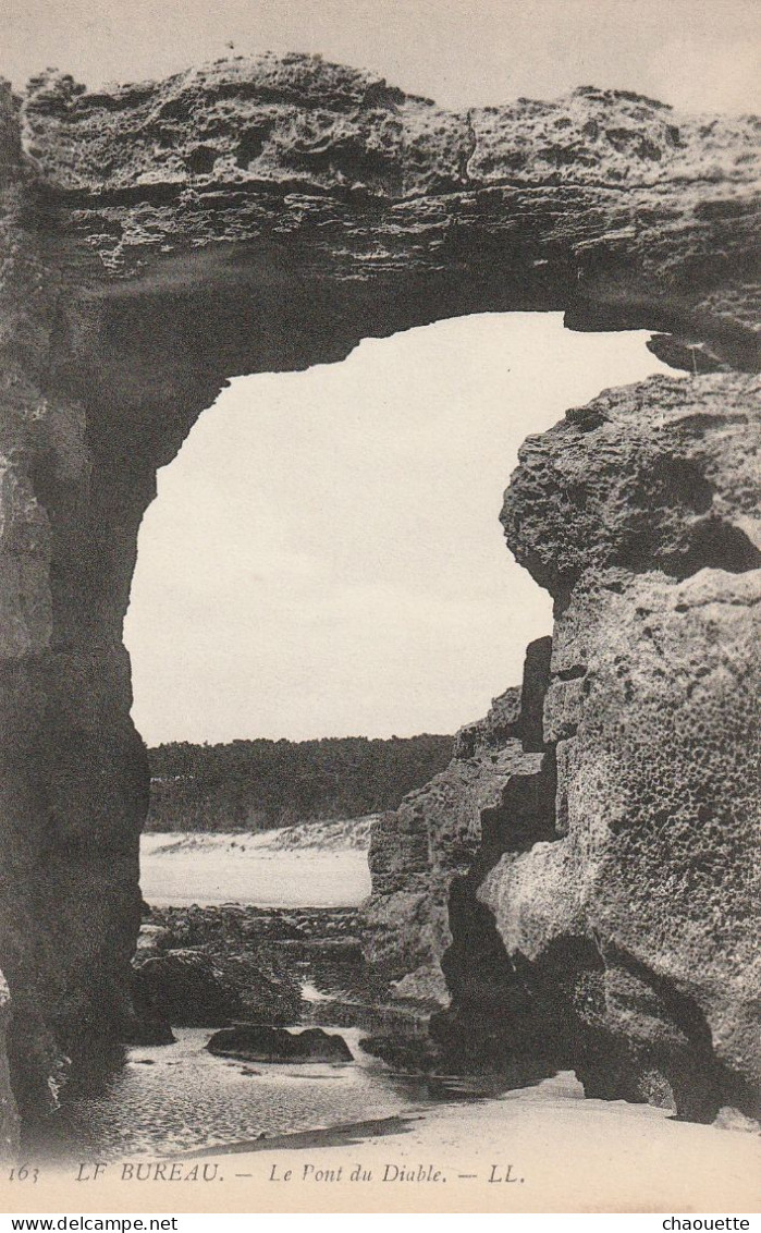 LE BUREAU..pont Du Diable... Edit  LL 163 - Saint-Palais-sur-Mer