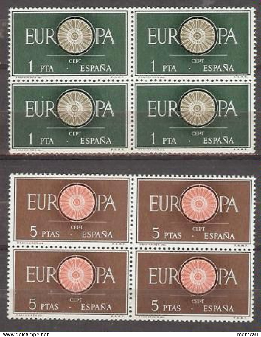 Spain 1960. Europa Ed 1294-95 (**) - Ungebraucht