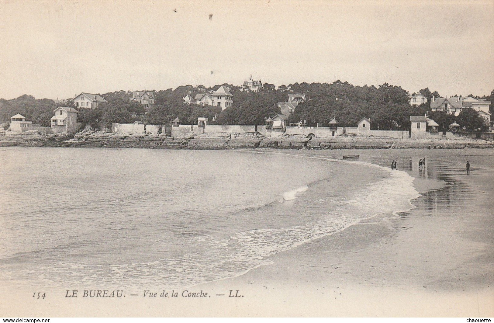 LE BUREAU.. Vue De La Conche   Edit  LL 154 - Saint-Palais-sur-Mer