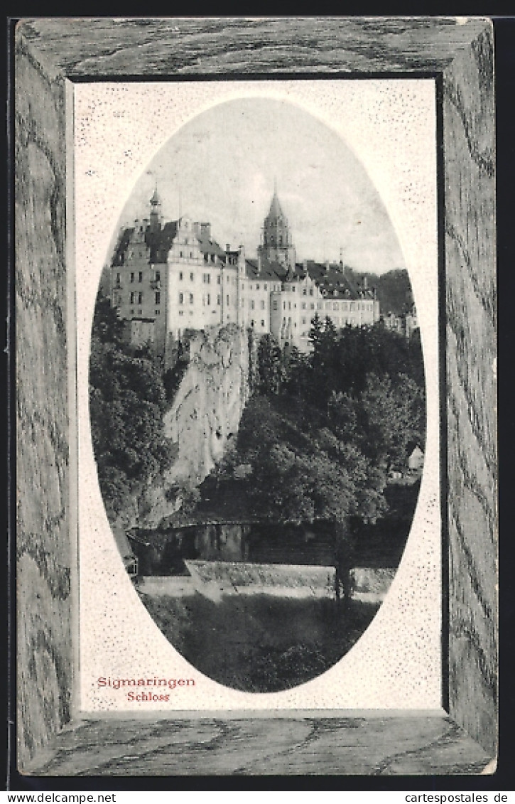 AK Sigmaringen, Schloss Aus Der Vogelschau  - Sigmaringen