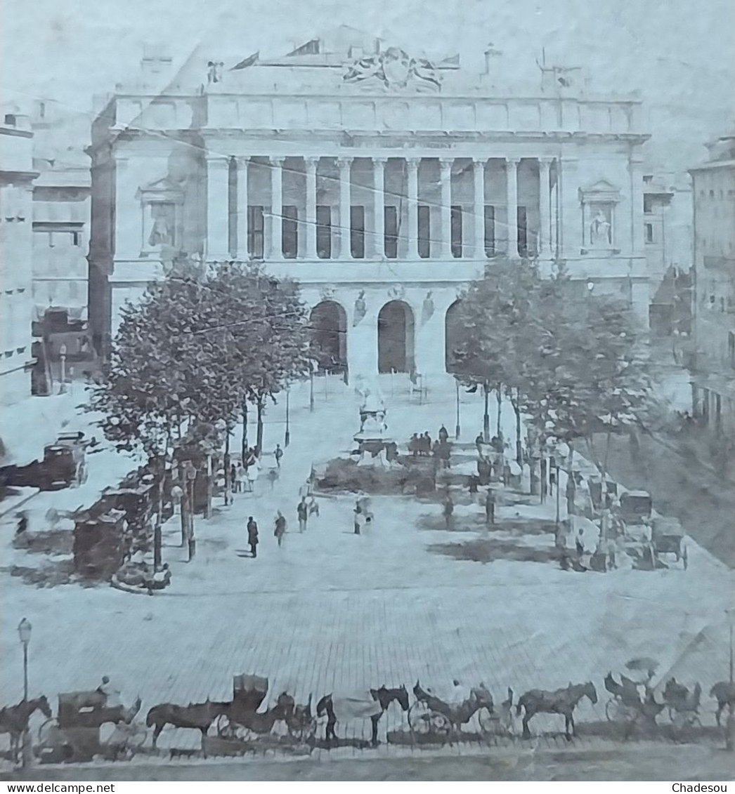 Marseille Le Palais De La Bourse - Stereoscopic