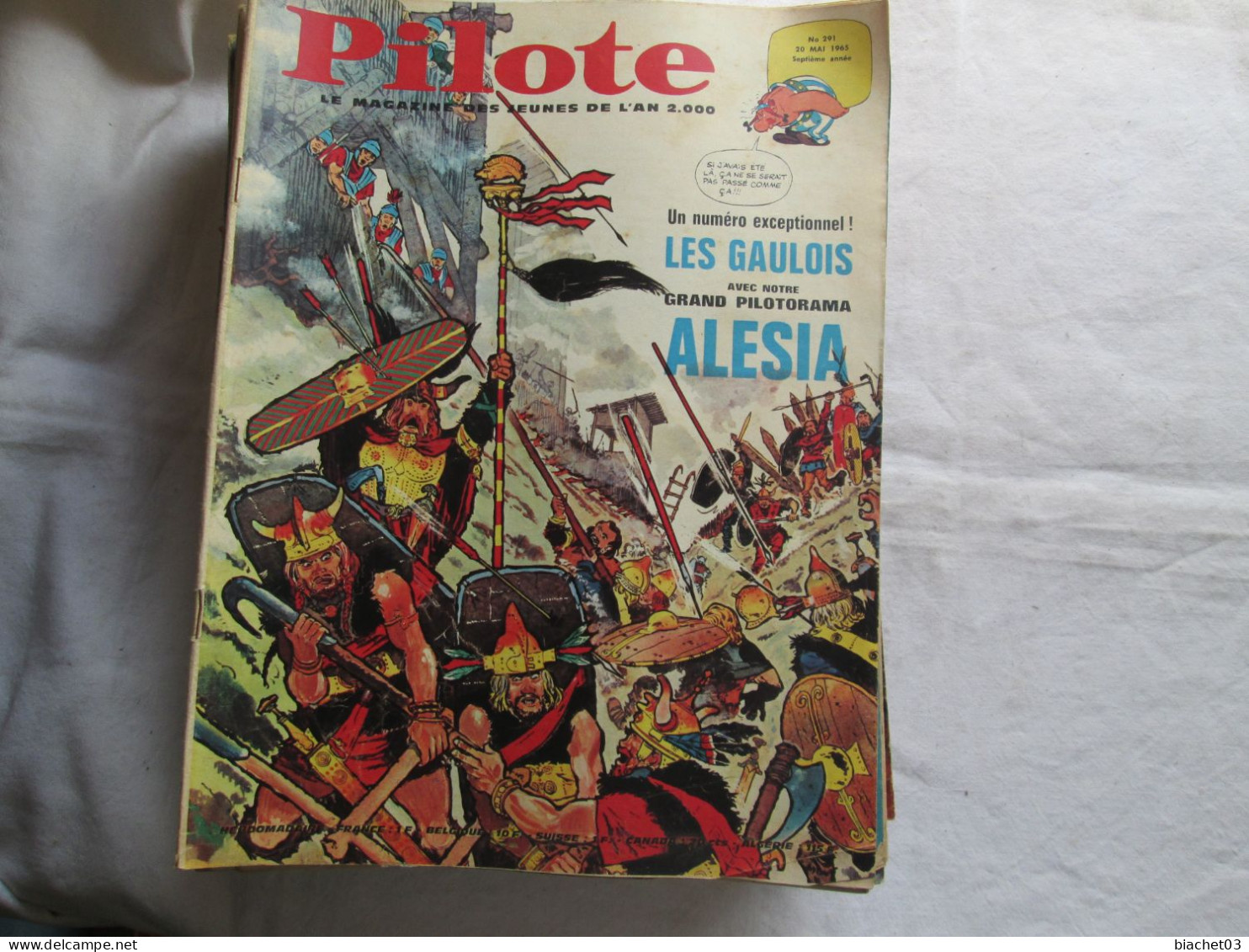 PILOTE Le Journal D'Astérix Et Obélix  N°291 - Pilote