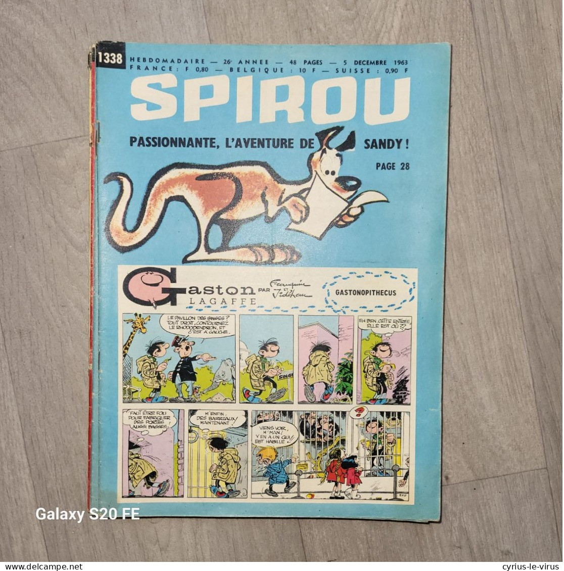 Magazines Spirou  **Qrm Sur Bretzelburg - Spirou Magazine