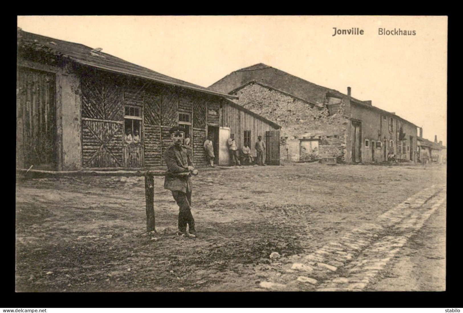 55 - JONVILLE - BLOCKHAUS - FELDPOSTKARTE - GUERRE 14/18 - Andere & Zonder Classificatie