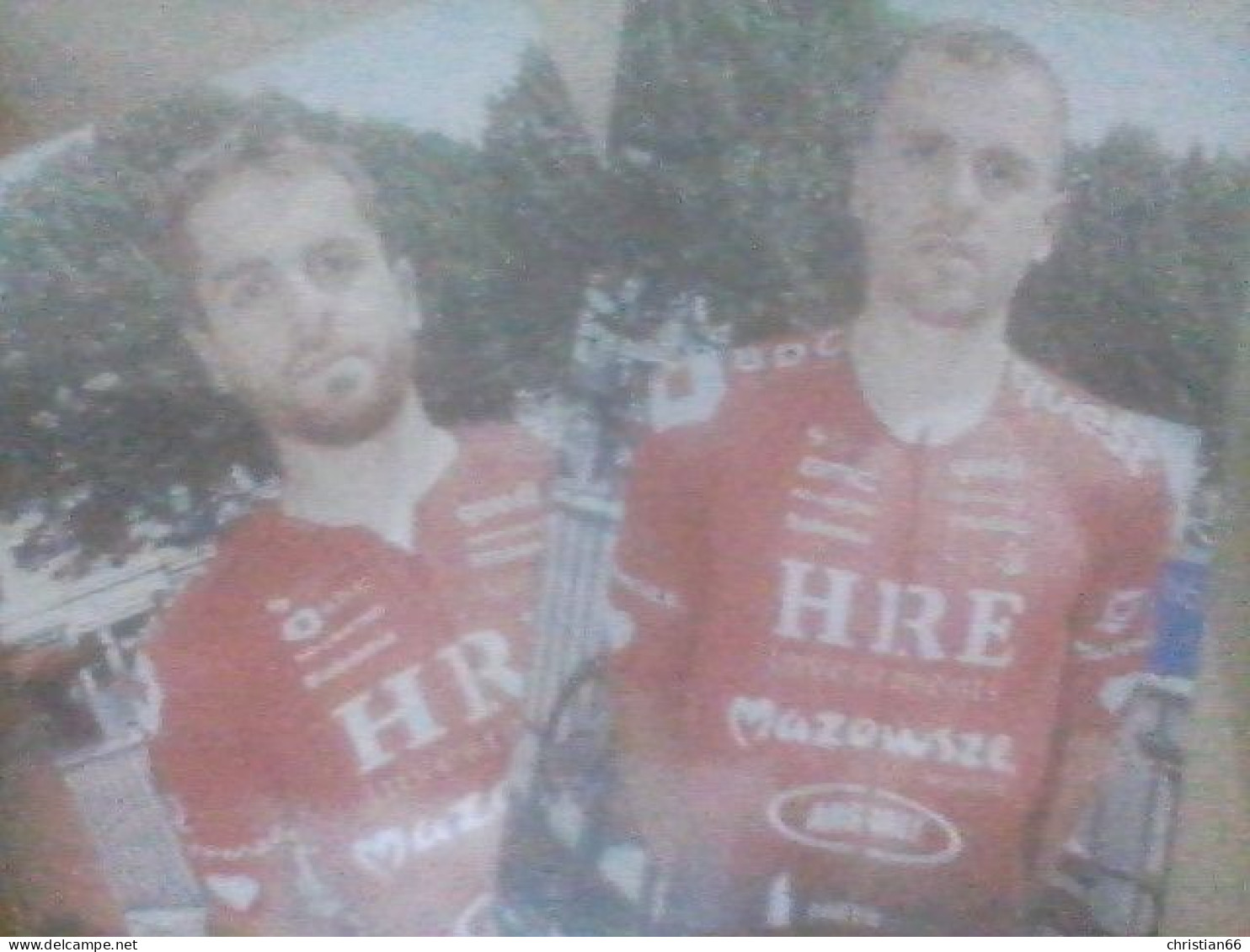 CYCLISME 2023 : 2 Photos TEAM HRE MAZOWSZE POLOGNE : FRERES TOMASZ + MARCIN BUDZINSKI - Cyclisme