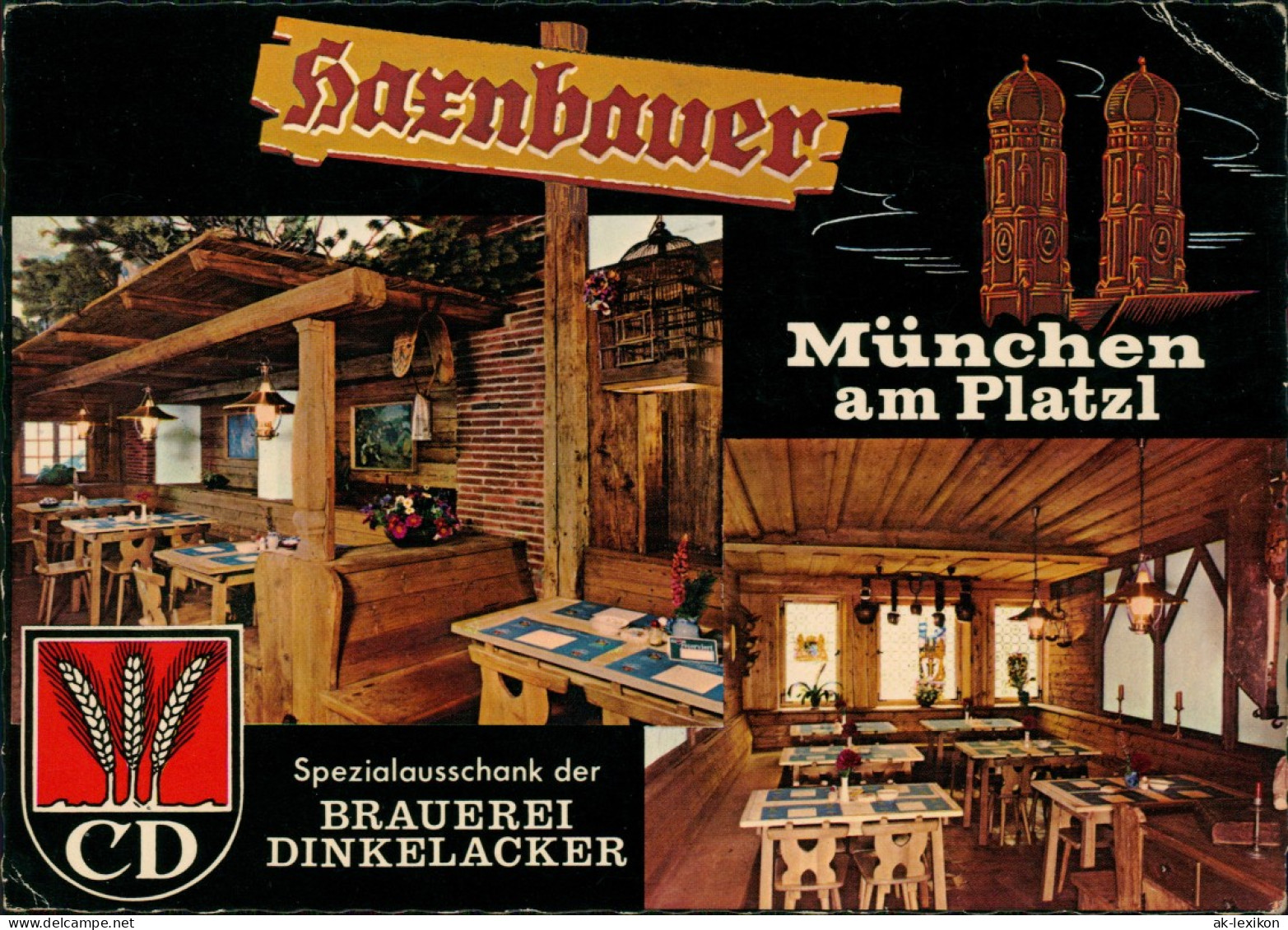 München Haxnbauer Altmünchner Gaststätte Spezialausschank BRAUEREI   1960 - Muenchen