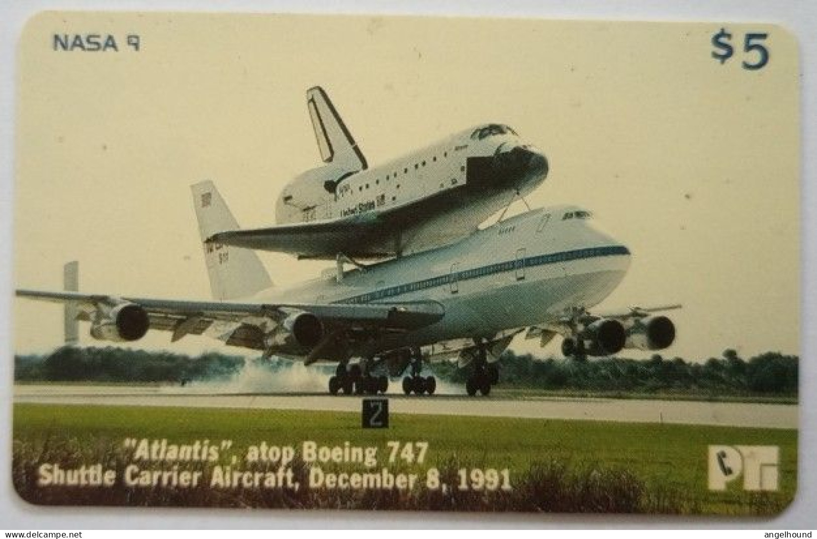 USA $5 Prepaid - Nasa 9 Atlantis - Other & Unclassified