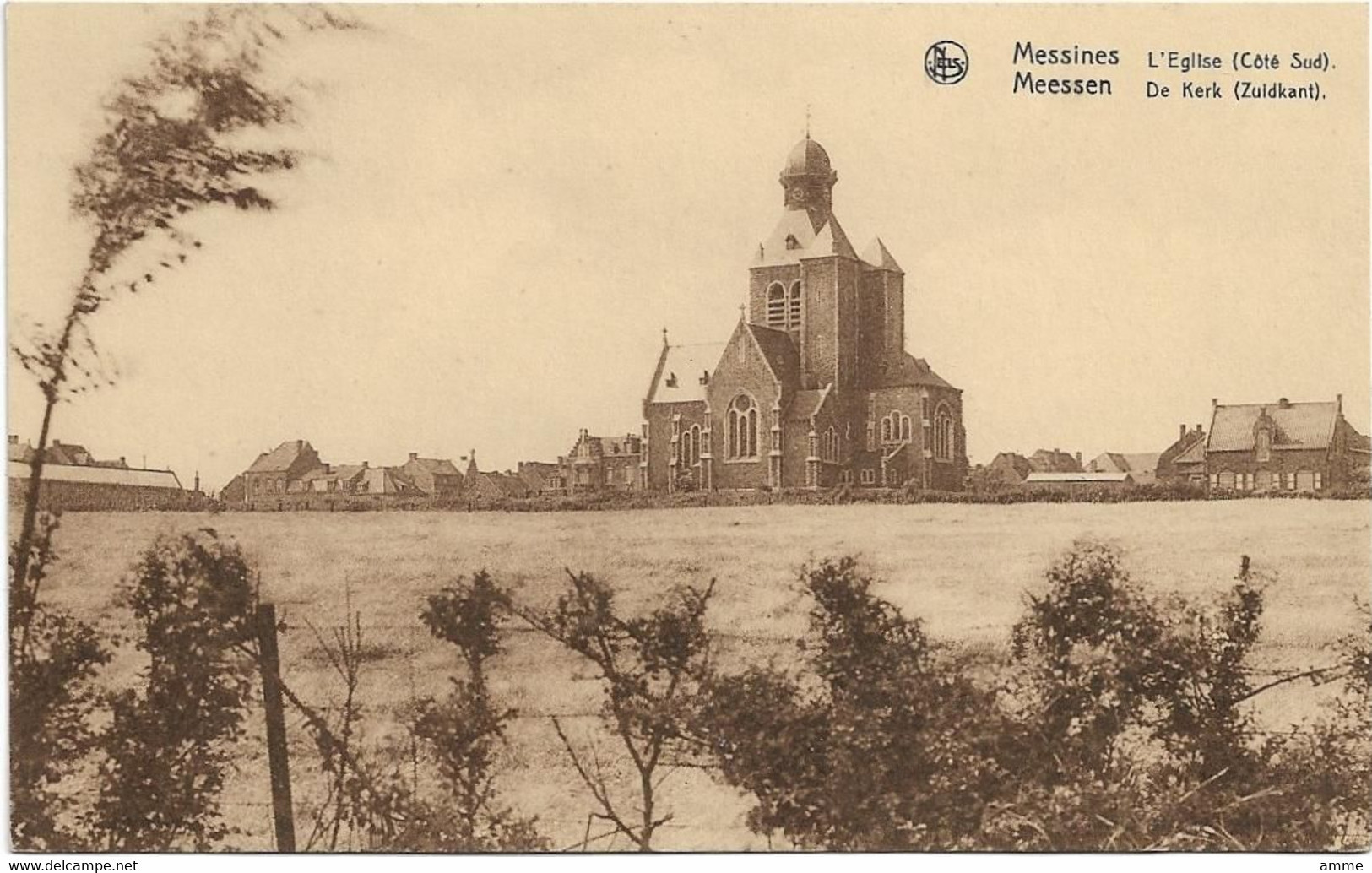 Mesen - Messines   *  L'Eglise (Côté Sud) - De Kerk (Zuidkant) - Mesen