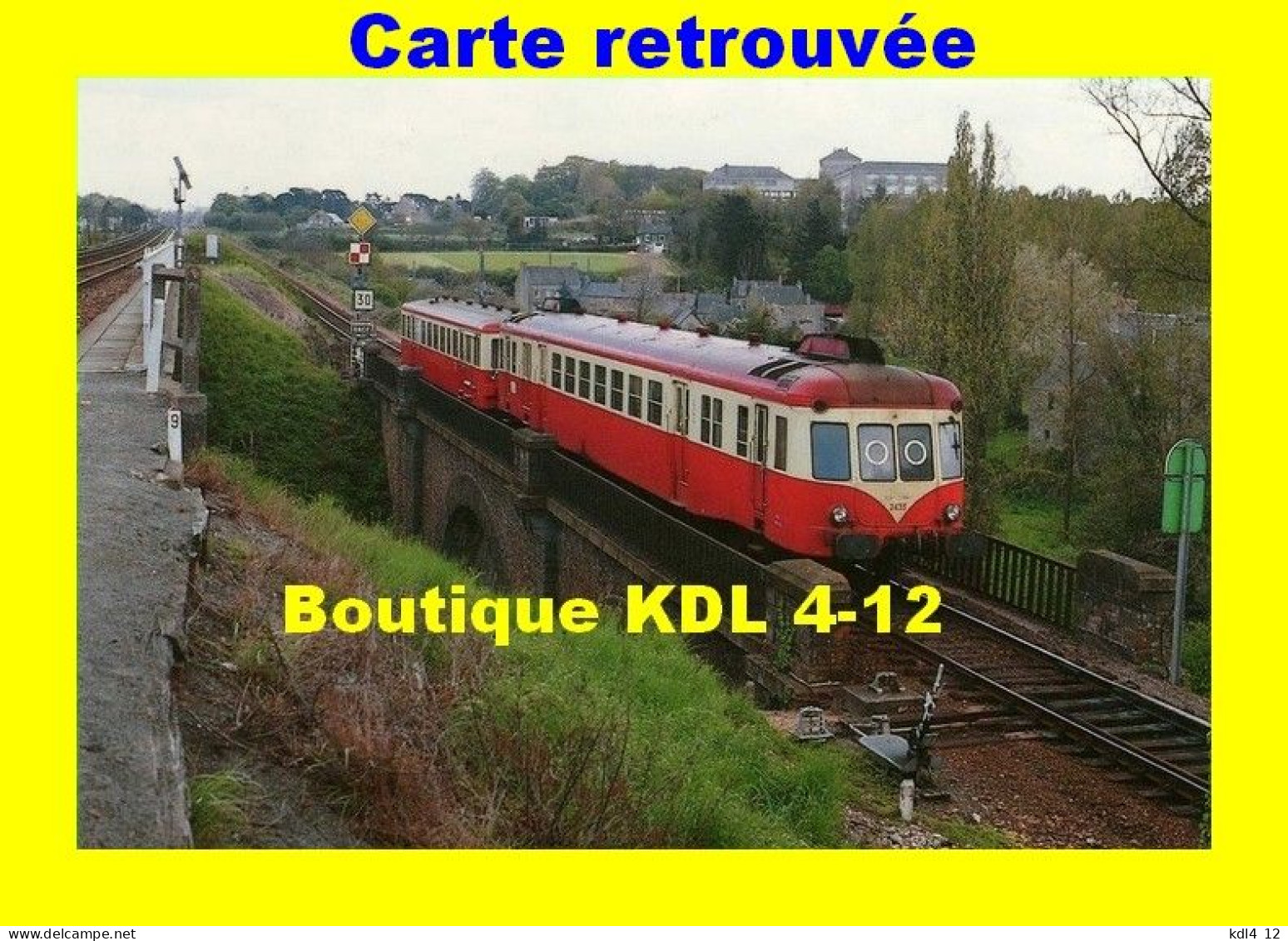 AL 125 - Autorail X 2435 En Ligne - GUINGAMP - Côtes D'Armor - RB - Guingamp