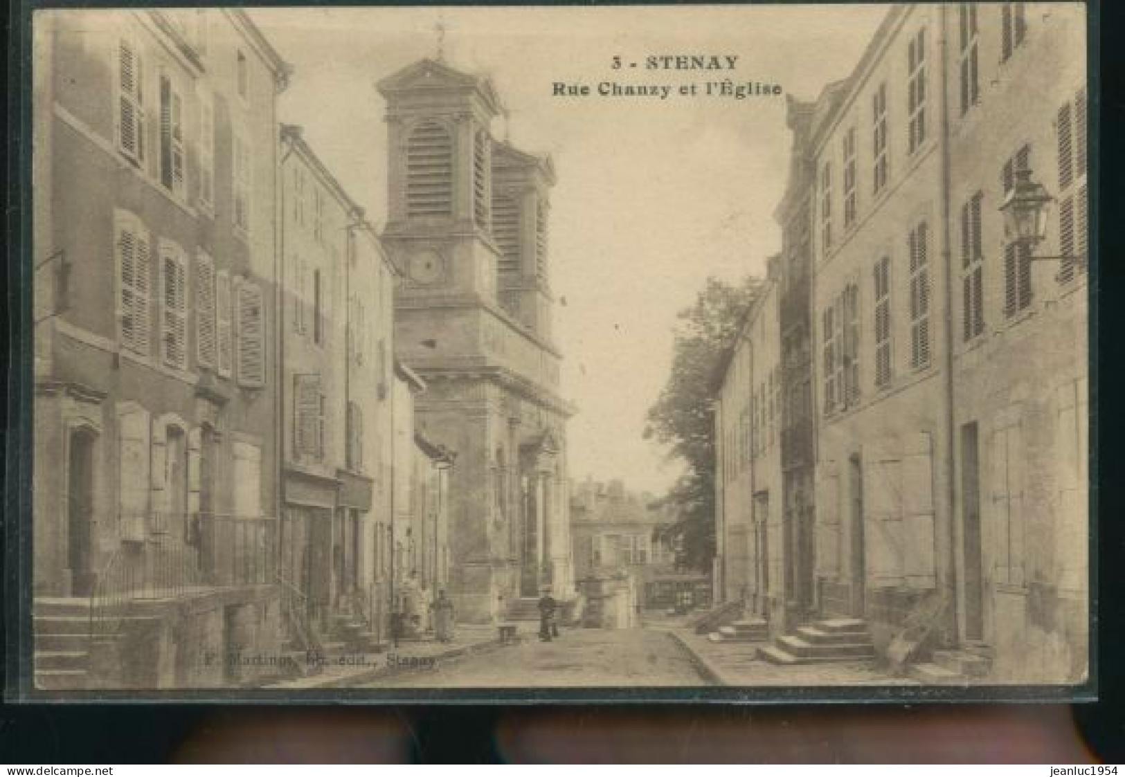 STENAY RUE CHANZY         ( MES PHOTOS NE SONT PAS JAUNES ) - Stenay