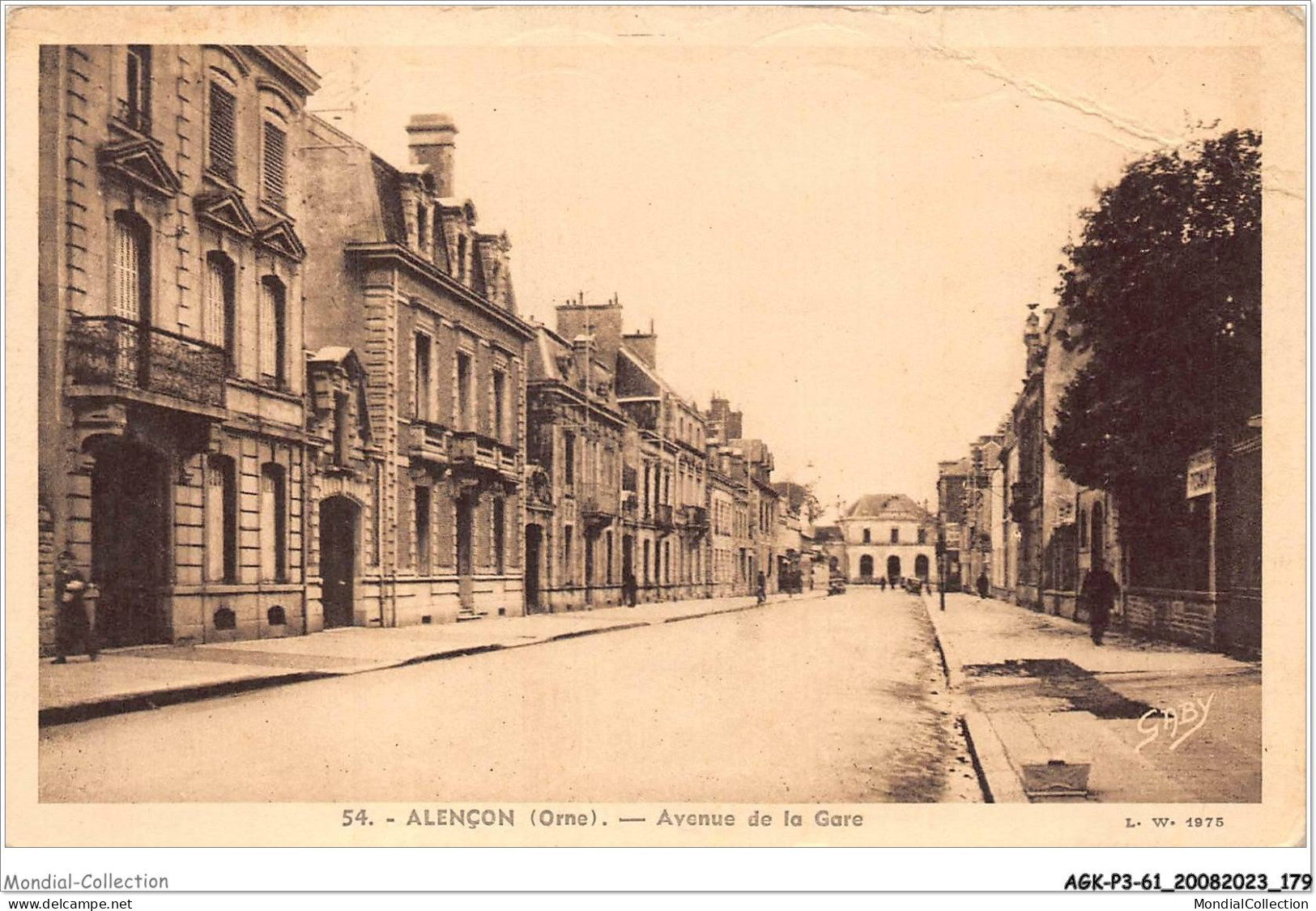 AGKP3-0279-61 - ALENCON - Avenue De La Gare  - Alencon