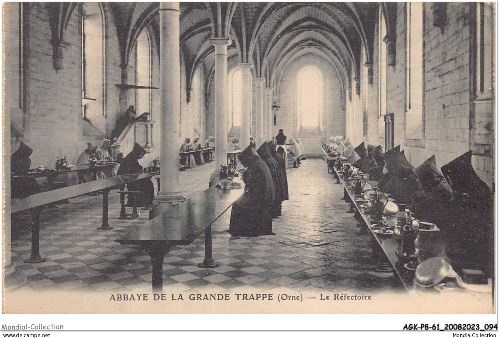 AGKP8-0694-61 - ABBAYE DE LA GRANDE-TRAPPE - Le Refectoire  - Mortagne Au Perche