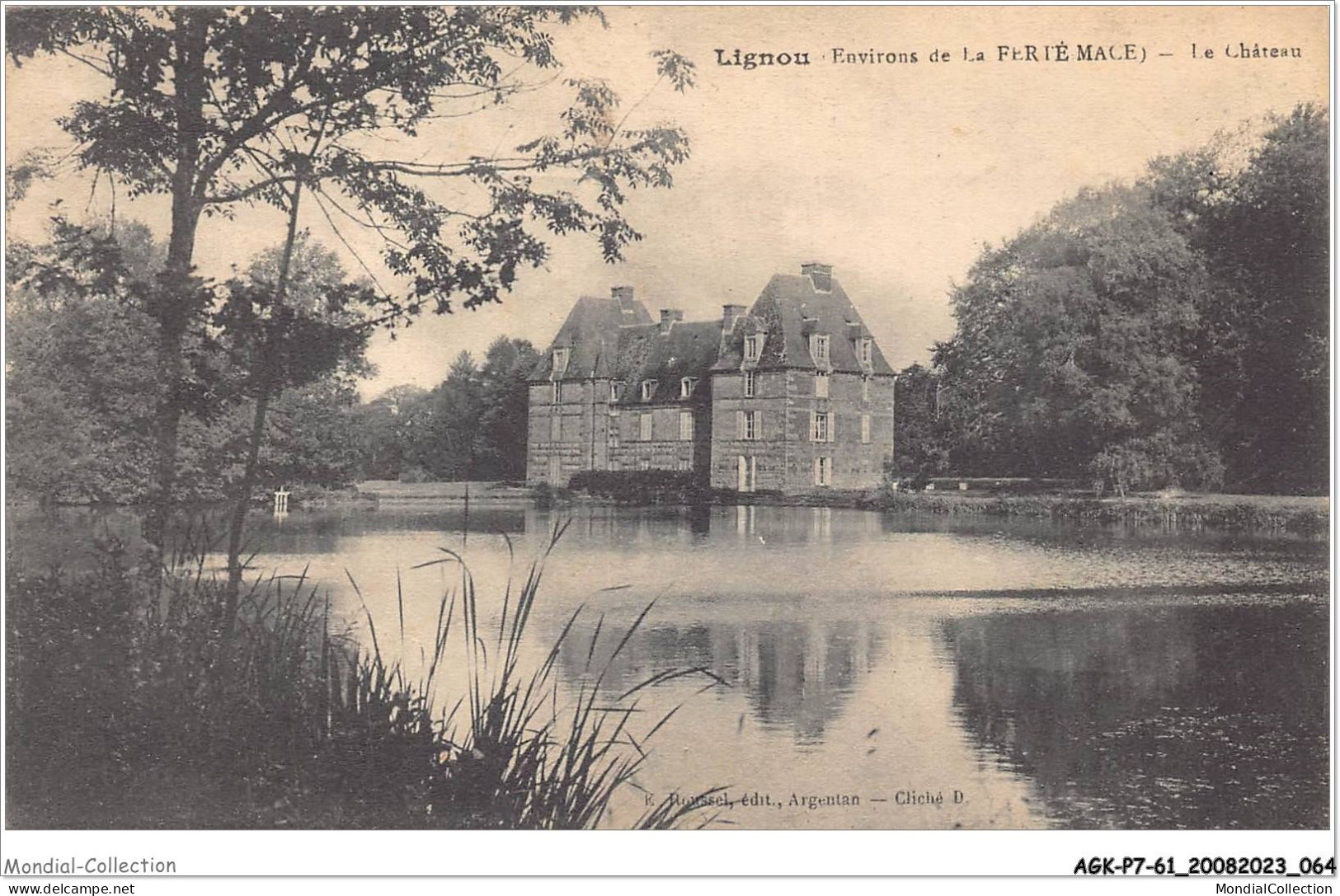 AGKP7-0574-61 - LIGNOU - Environs De La FERTE MACE - Le Chateau  - La Ferte Mace