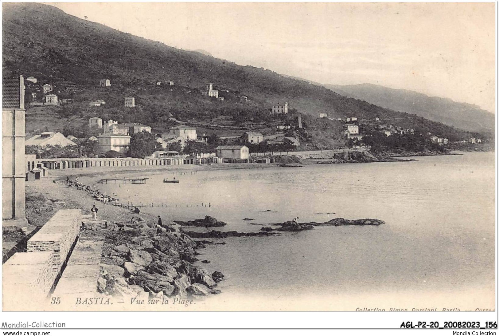 AGLP2-0153-20 - BASTIA - Vue Sur La Plage - Bastia