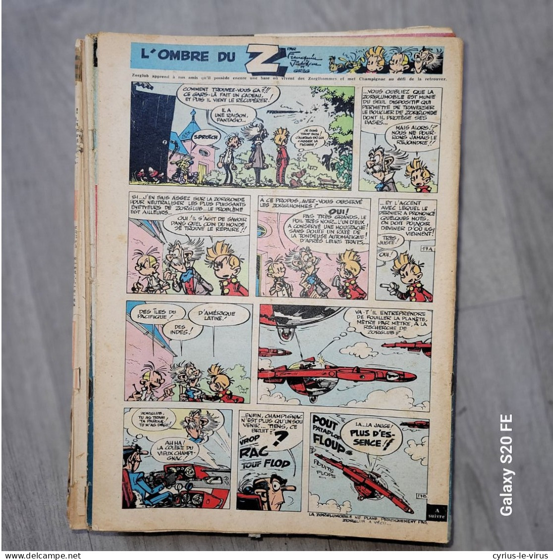 Magazines Spirou  ** L'Ombre De Z  ** Lucky-Luke  **Stade De Reims 1960  ** Pub Cyclomoteur Peugeot - Spirou Magazine