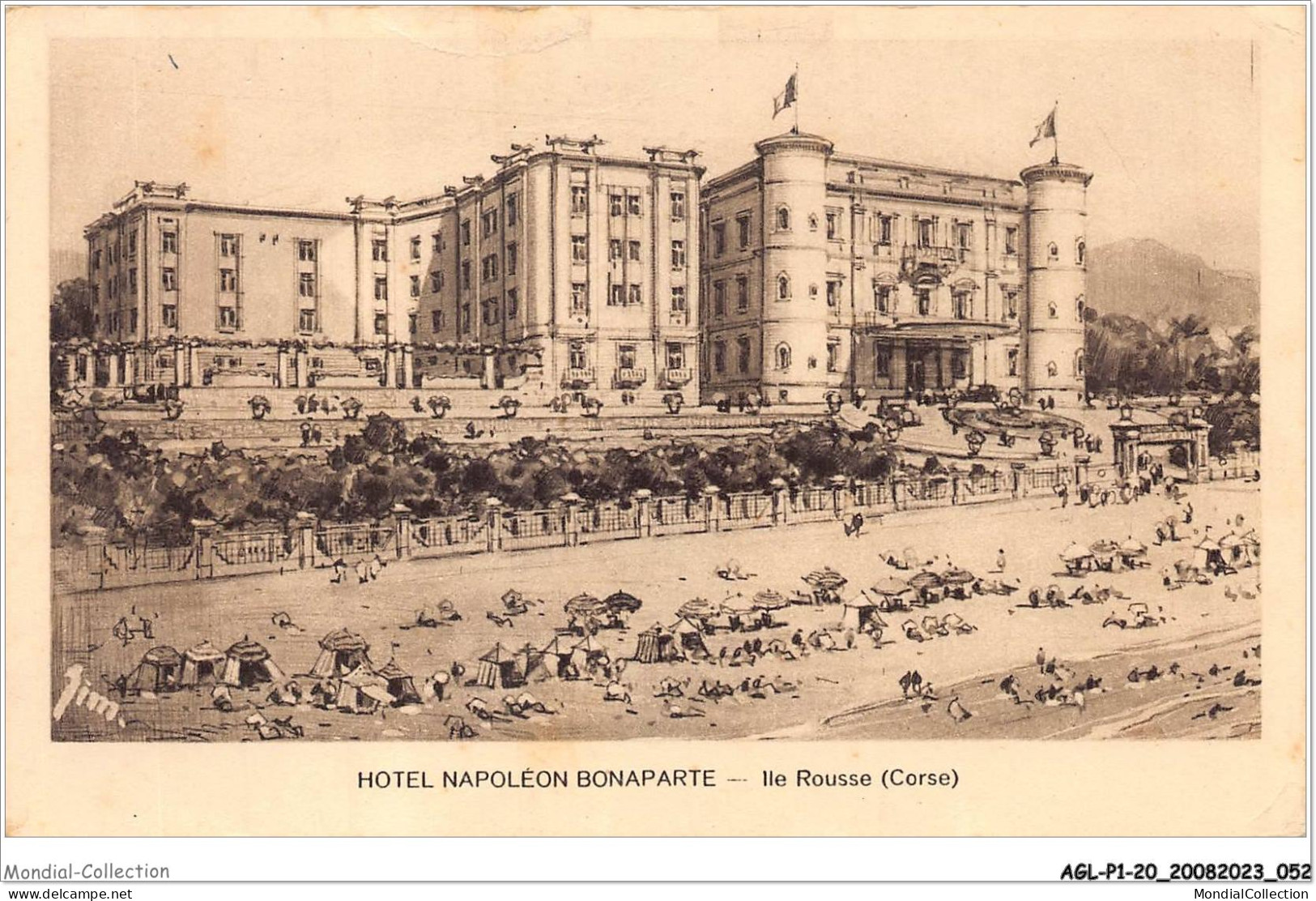 AGLP1-0027-20 - HOTEL NAPOLEON BANAPARTE - Ile Rousse - Sonstige & Ohne Zuordnung