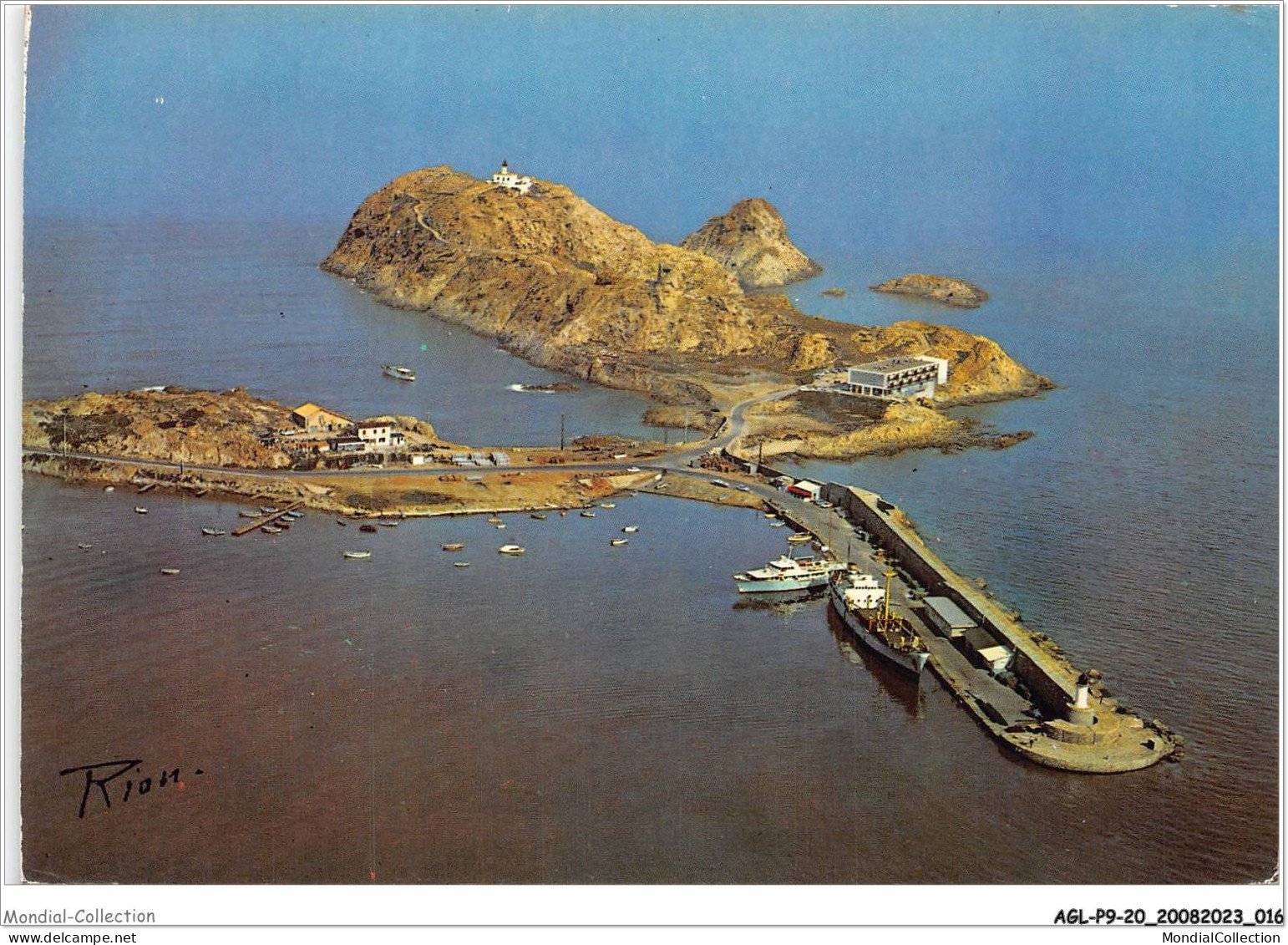 AGLP9-0626-20 - ILE ROUSSE - Vue Aerienne - Le Port Et Le Semaphore - Calvi