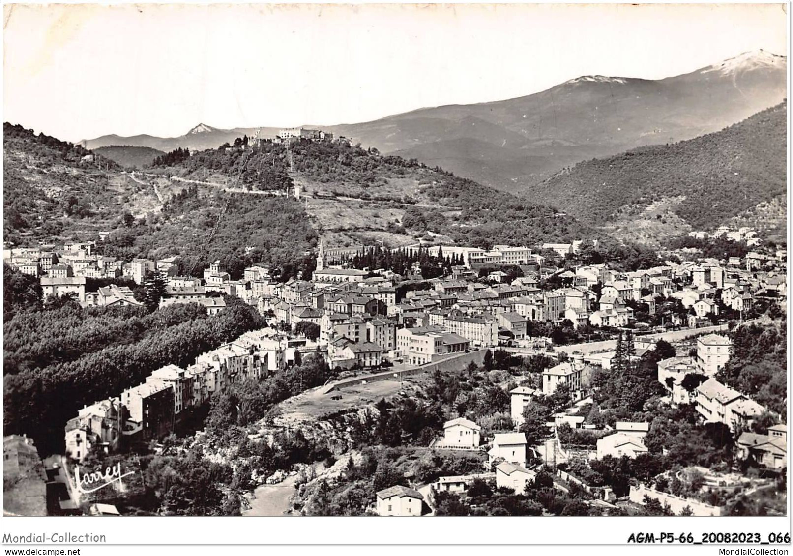 AGMP5-0386-66 - AMELIE-LES-BAINS - Perle Des Pyrenées - Vue Générale Et Massif Du Canigou  - Ceret