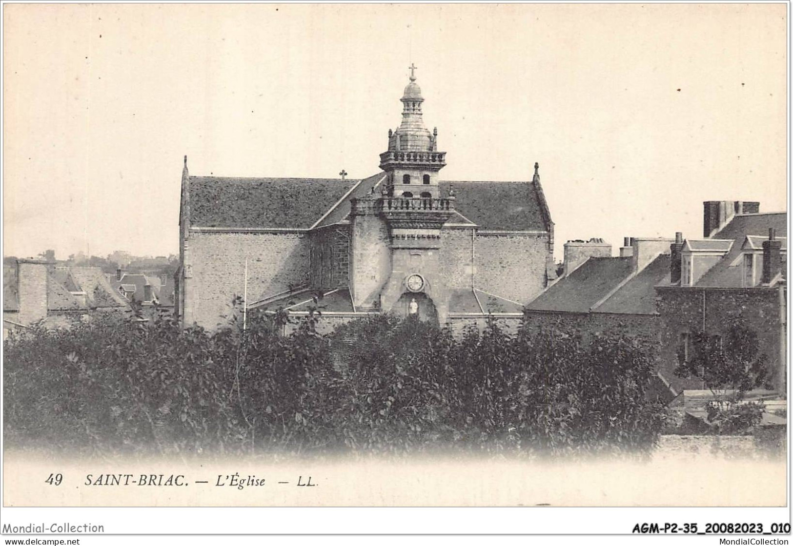 AGMP2-0074-35 - SAINT-BRIAC - L'église  - Saint-Briac
