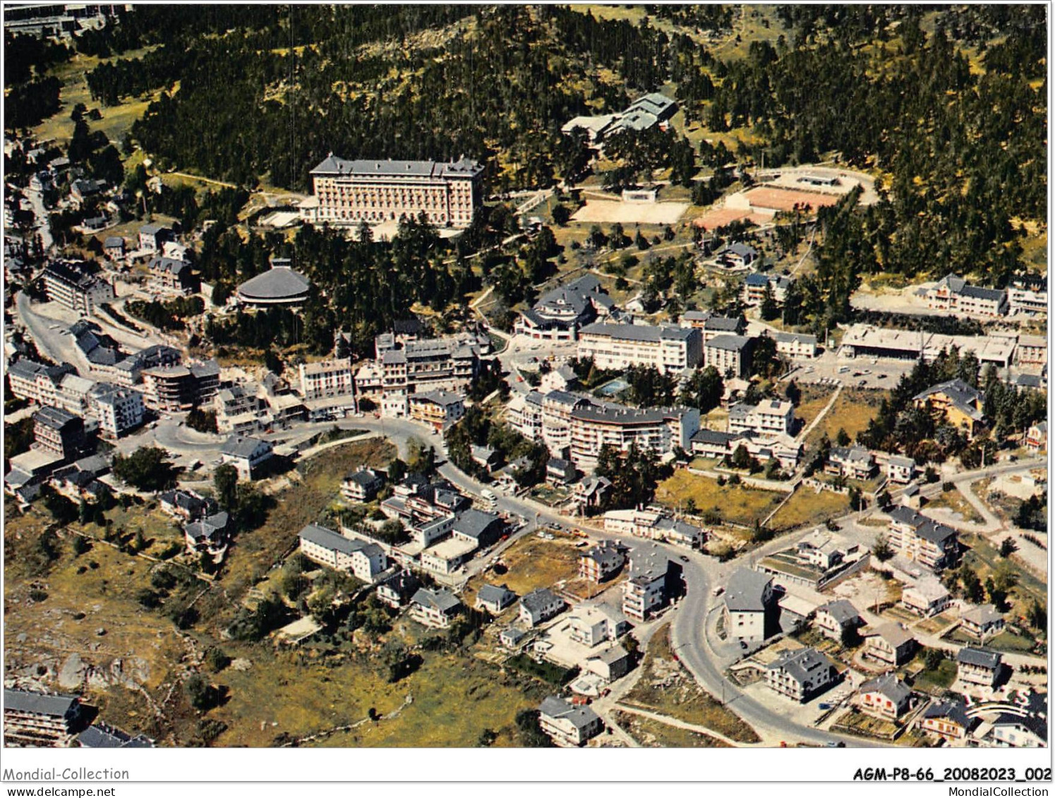 AGMP8-0557-66 - FONT-ROMEU - ODEILLO - Vue Générale Aérienne  - Prades