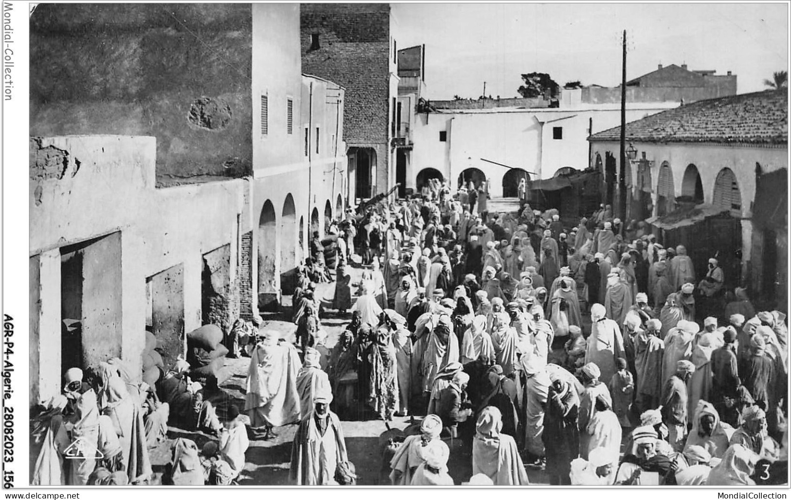 AGRP4-0324-ALGERIE - BISKRA - Le Marché Aux Dattes - Biskra