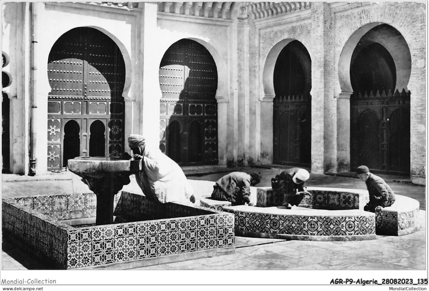 AGRP9-0691-ALGERIE - TLEMCEN - Intérieur De La Grande Mosquée - Ablutions  - Tlemcen