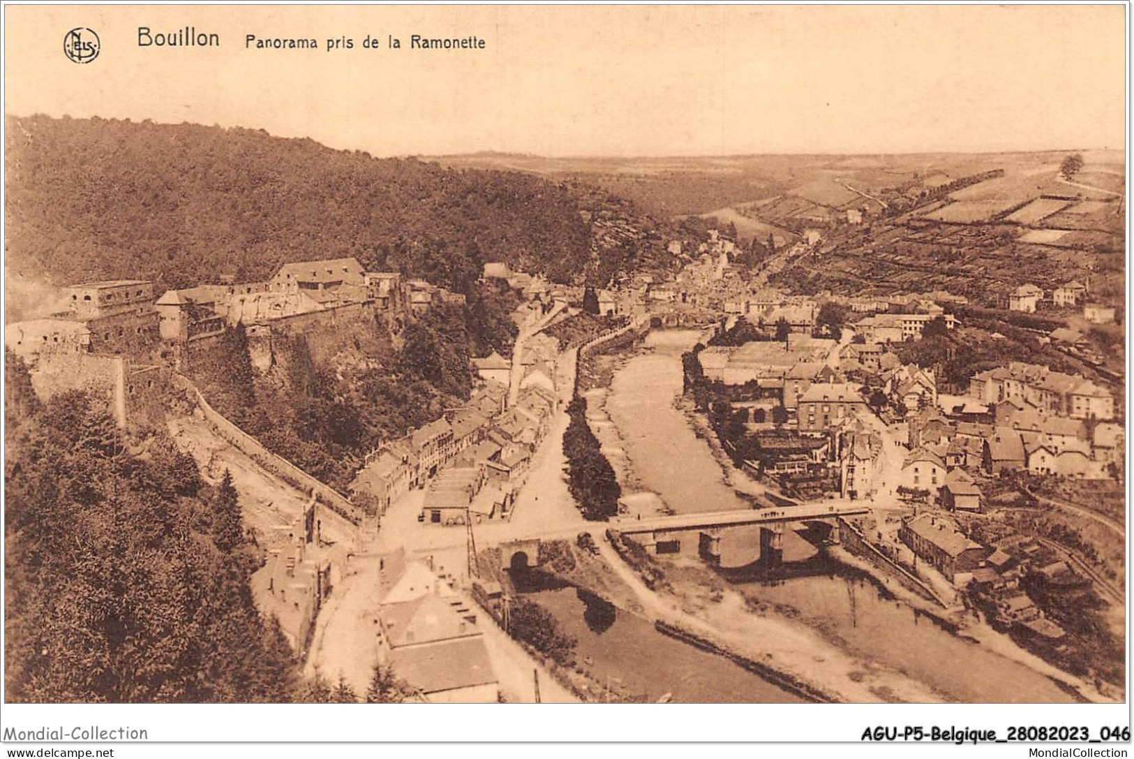 AGUP5-0365-BELGIQUE - BOUILLON - Panorama Pris De La Ramonette - Bouillon