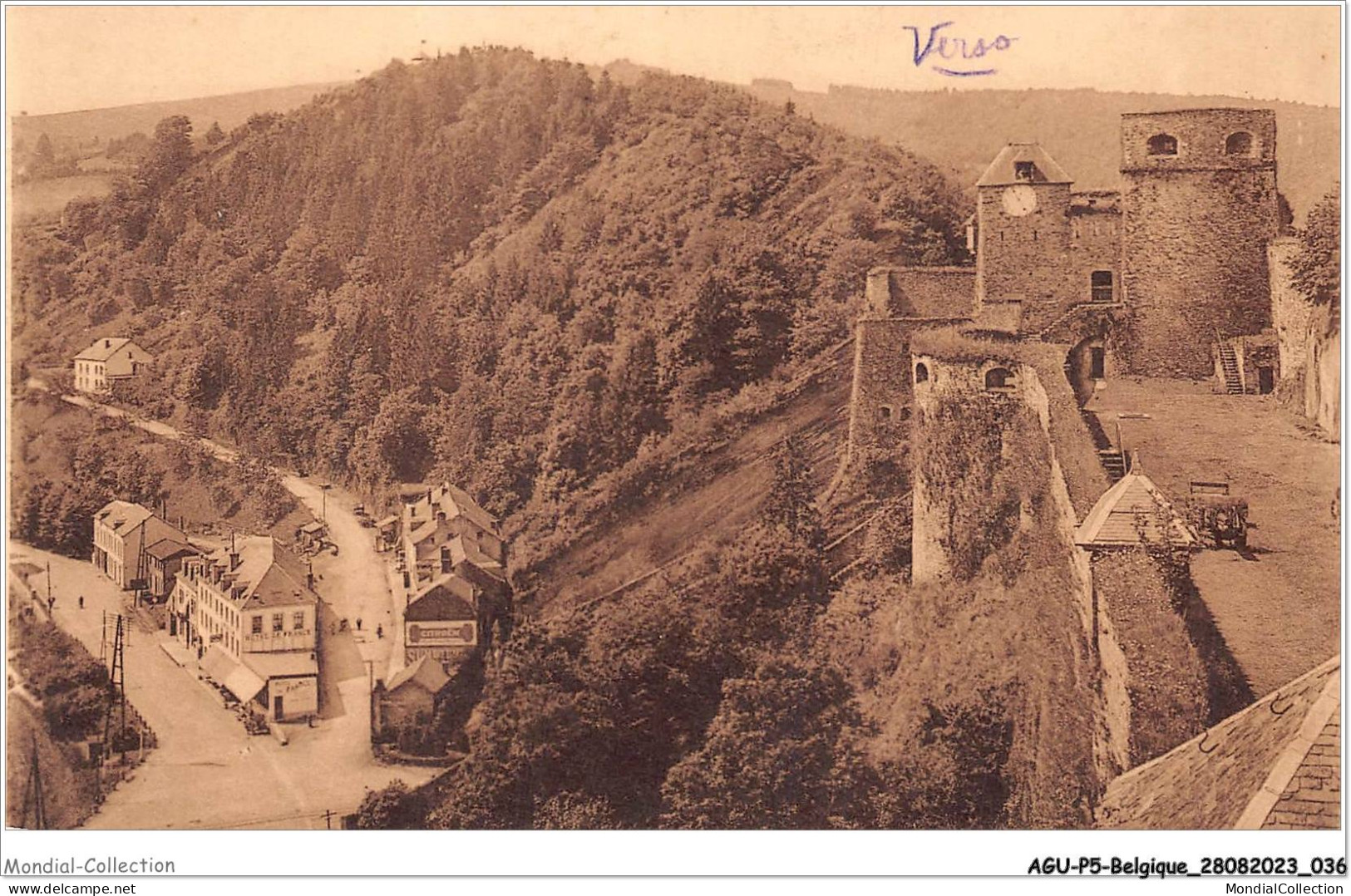 AGUP5-0360-BELGIQUE - BOUILLON - Route De France Et Le Chateau - Bouillon