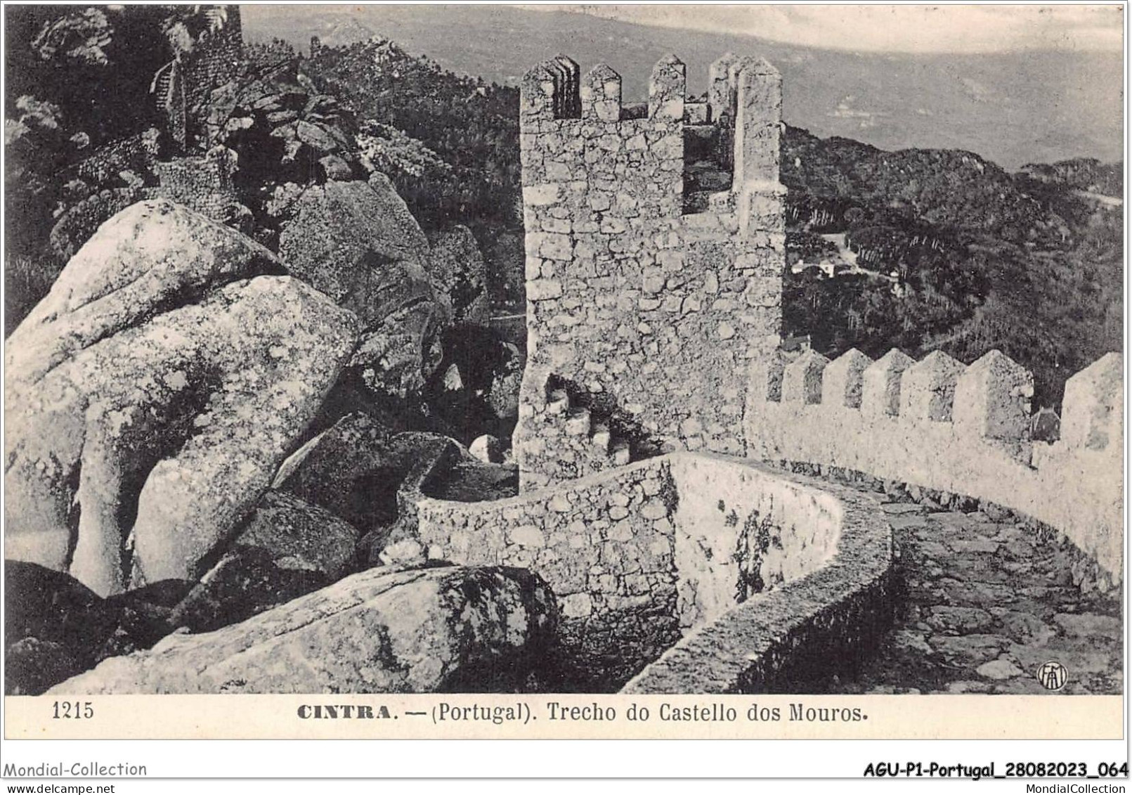 AGUP1-0033-PORTUGAL - CINTRA - Portugal - Trecho Do Castello Dos Mouros - Other & Unclassified