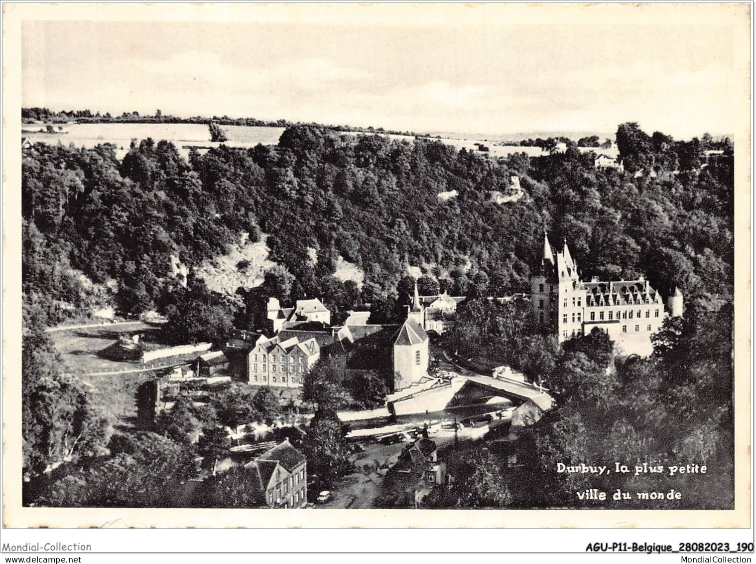 AGUP11-0998-BELGIQUE - DURBUY - La Plus Petite Ville Du Monde - Panorama - Marche-en-Famenne