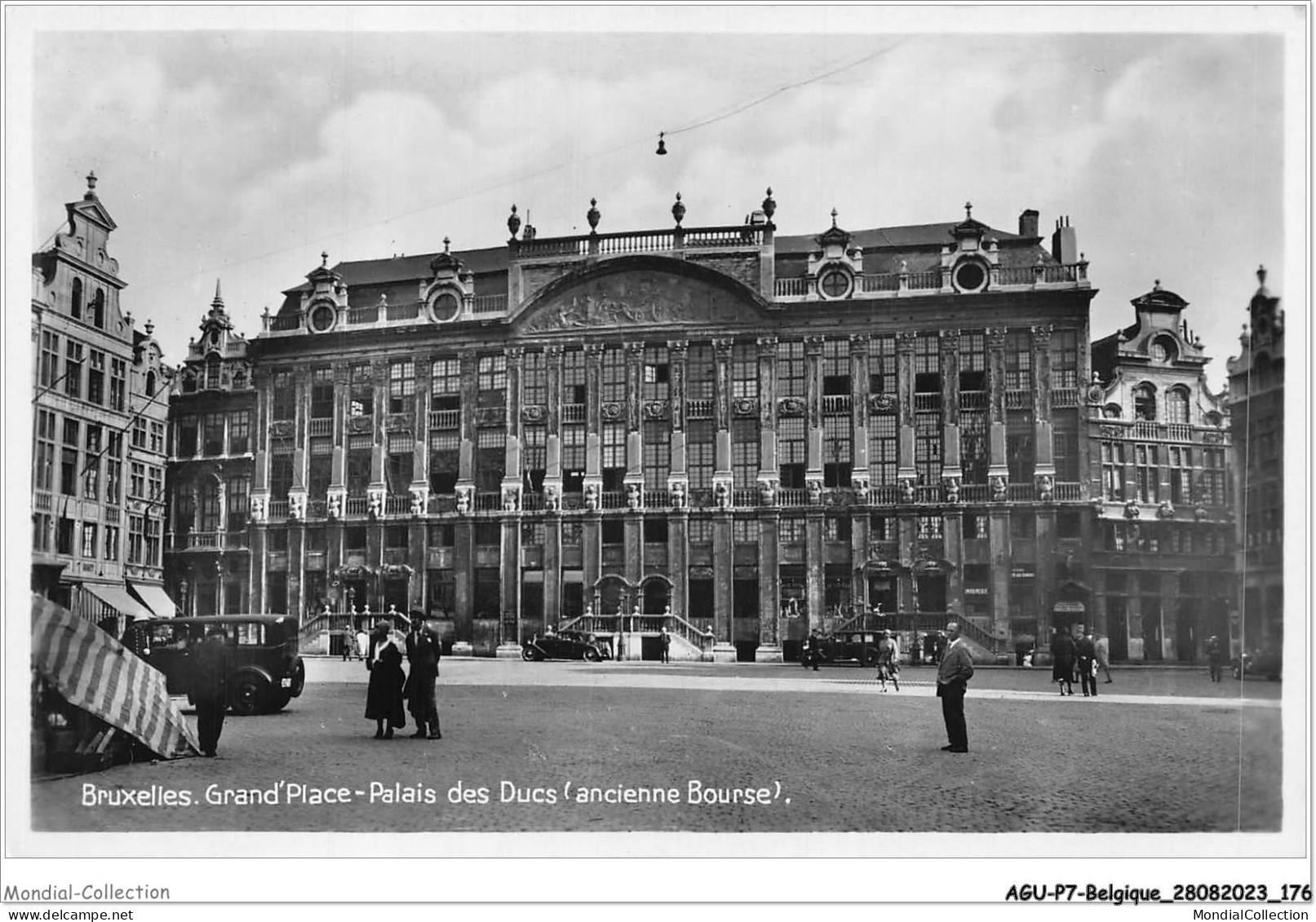 AGUP7-0617-BELGIQUE - BRUXELLES - Grand'place-palais Des Ducs - Ancienne Bourse - Marktpleinen, Pleinen