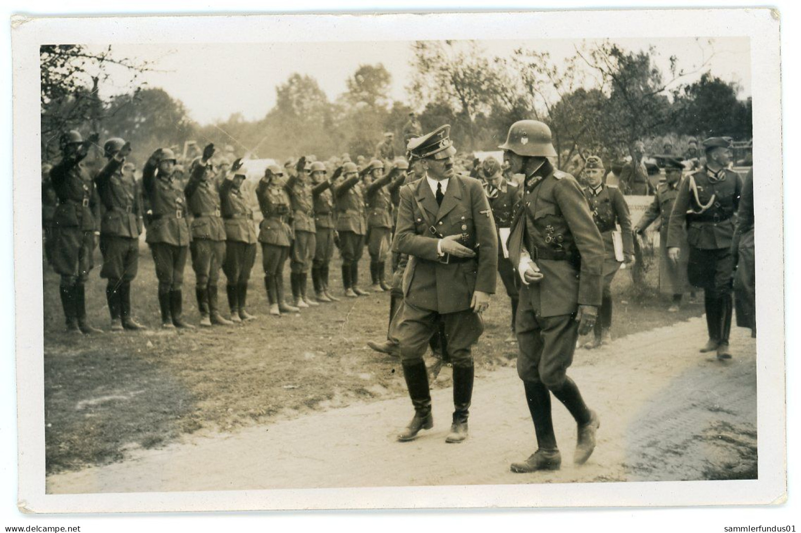 AK/CP  Propaganda Nazi  Hitler In Polen  Ungel/uncirc. 1933-45  Erhaltung/Cond. 2-  Nr.1754 - War 1939-45