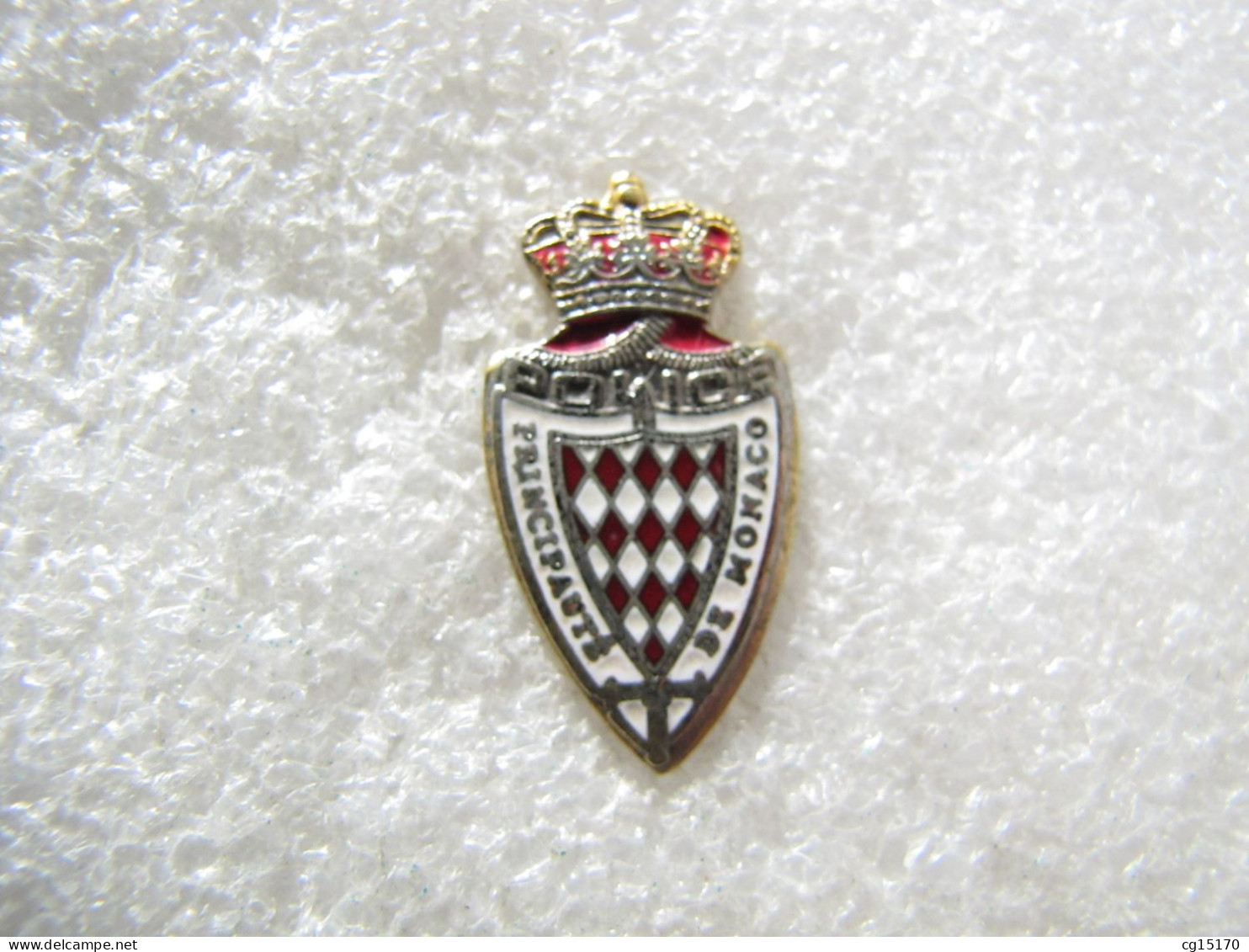 PIN'S   POLICE   PRINCIPAUTÉ De MONACO   Email Grand Feu - Politie