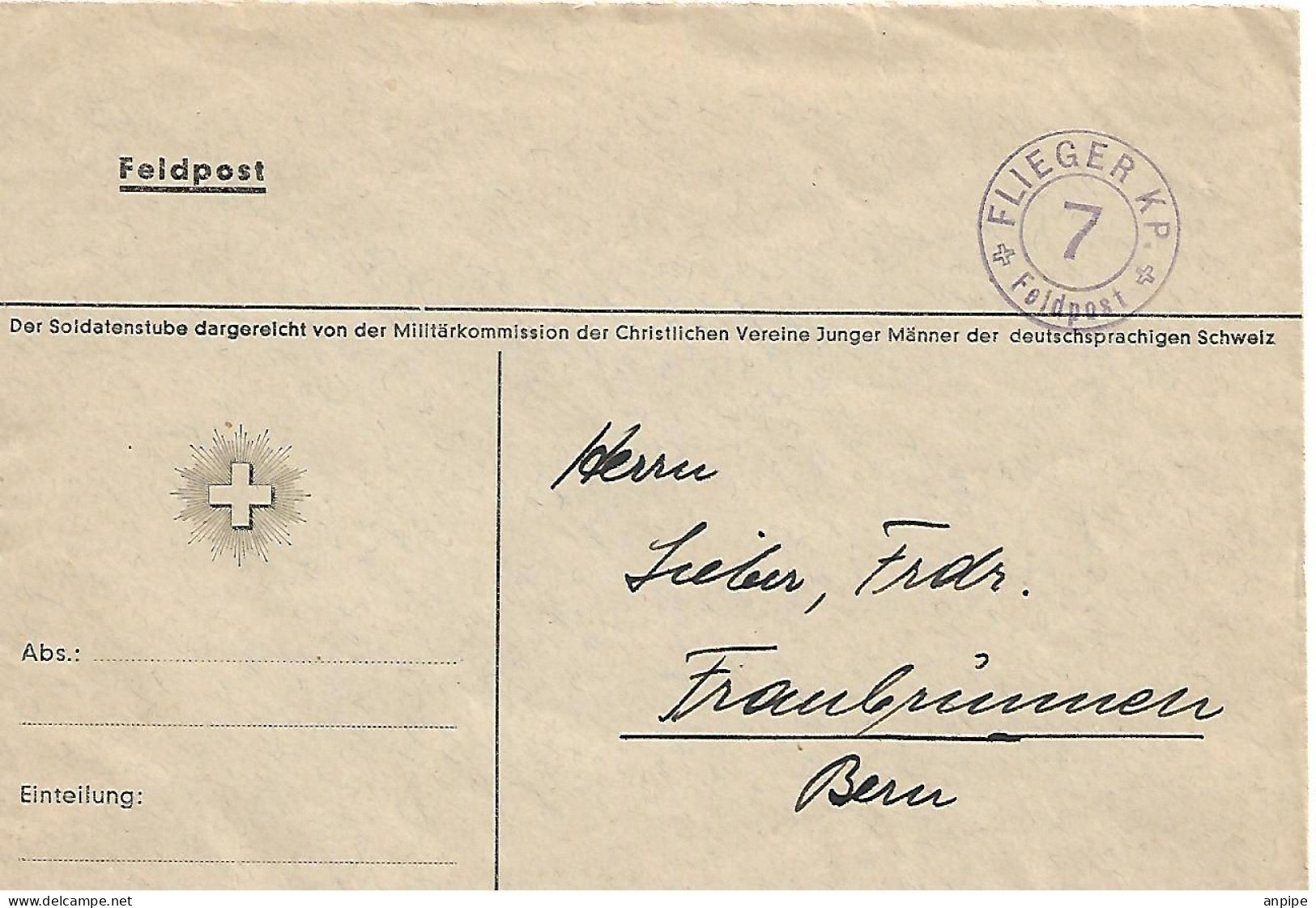 SUIZA. CORREO MILTAR - Documents