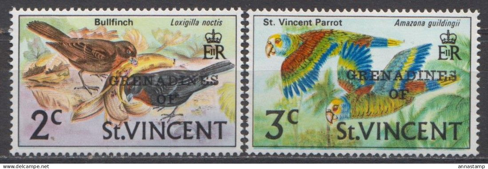 Grenadines Of St Vincent MNH Stamps With Local Overprints - Other & Unclassified