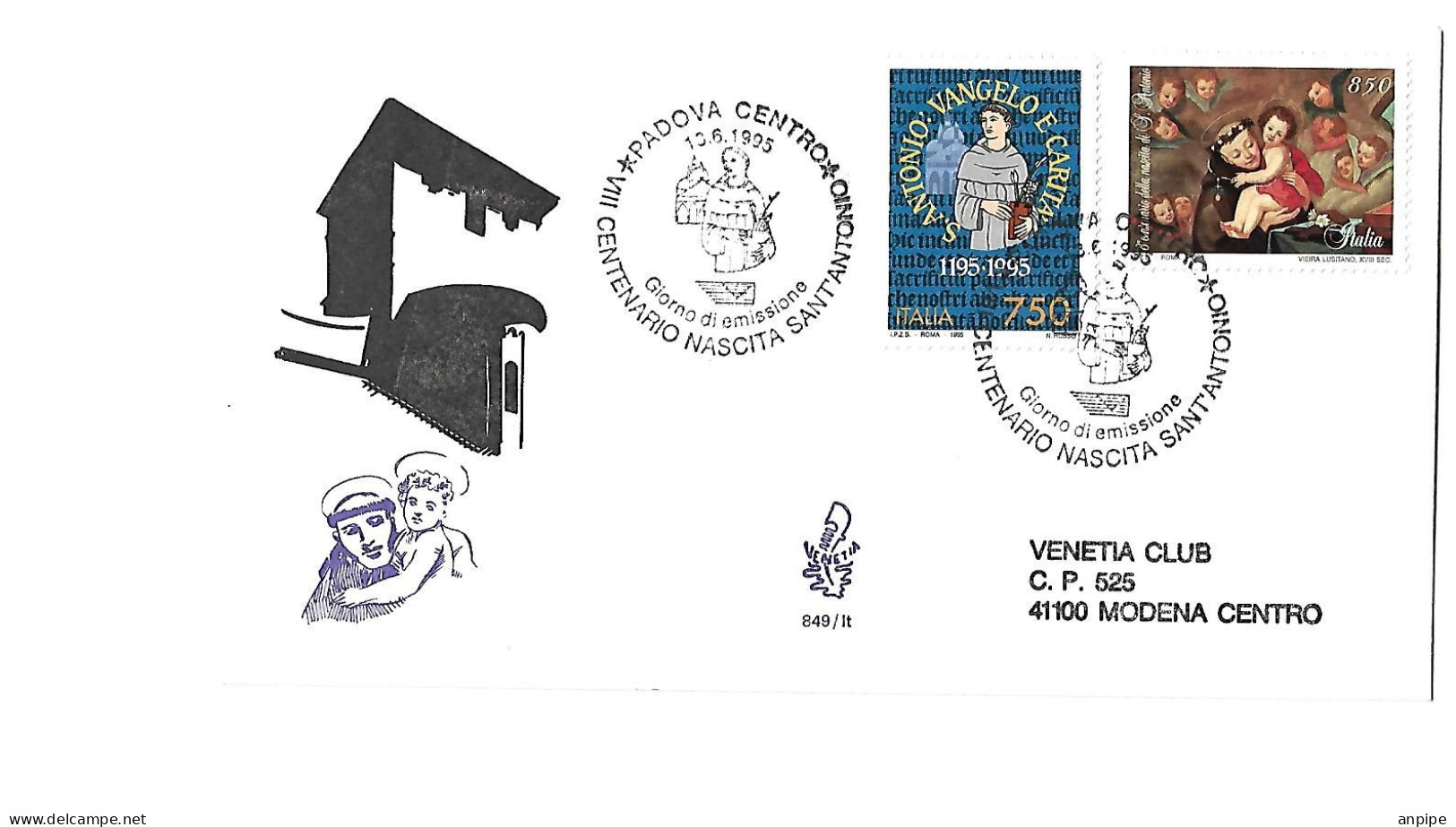 ITALIA - 1991-00: Poststempel