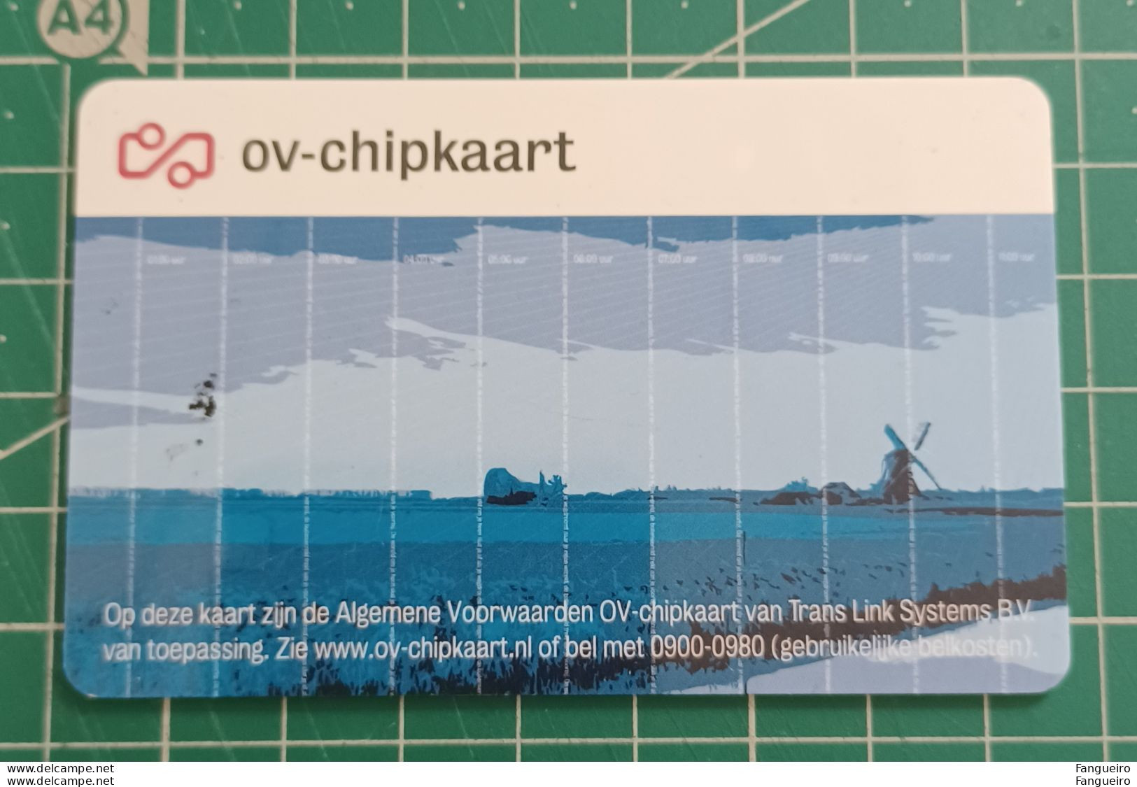 NETHERLANDS TRANSPORT PASS - Autres & Non Classés