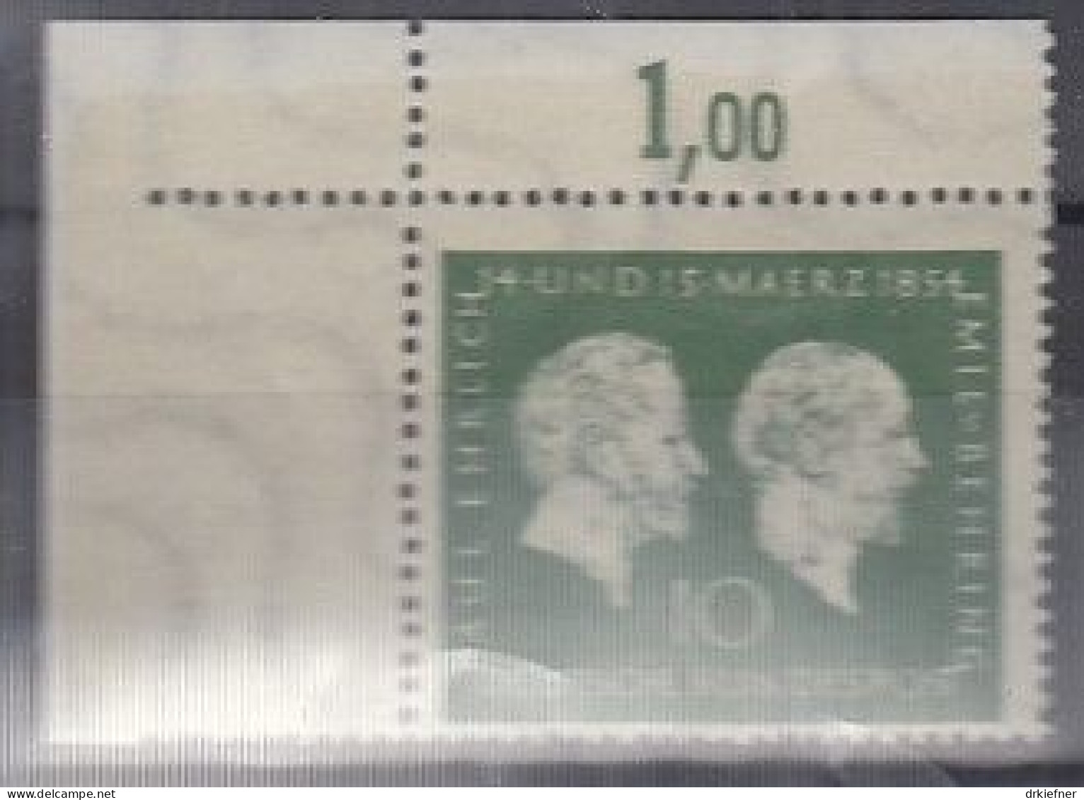 BRD  197, Postfrisch **, Ehrlich Und Behring, 1954 - Gebraucht